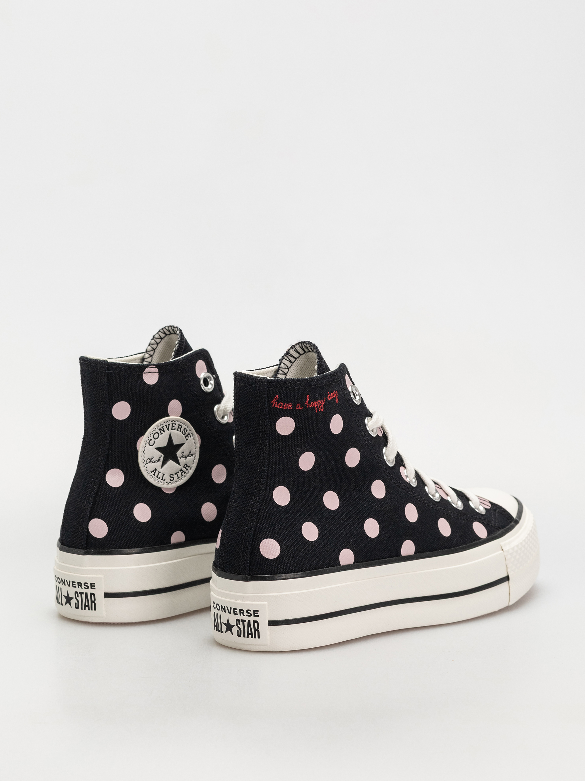 Converse Chuck Taylor All Star Lift Hi Wmn Tornacipők (black/summit pink/egret)