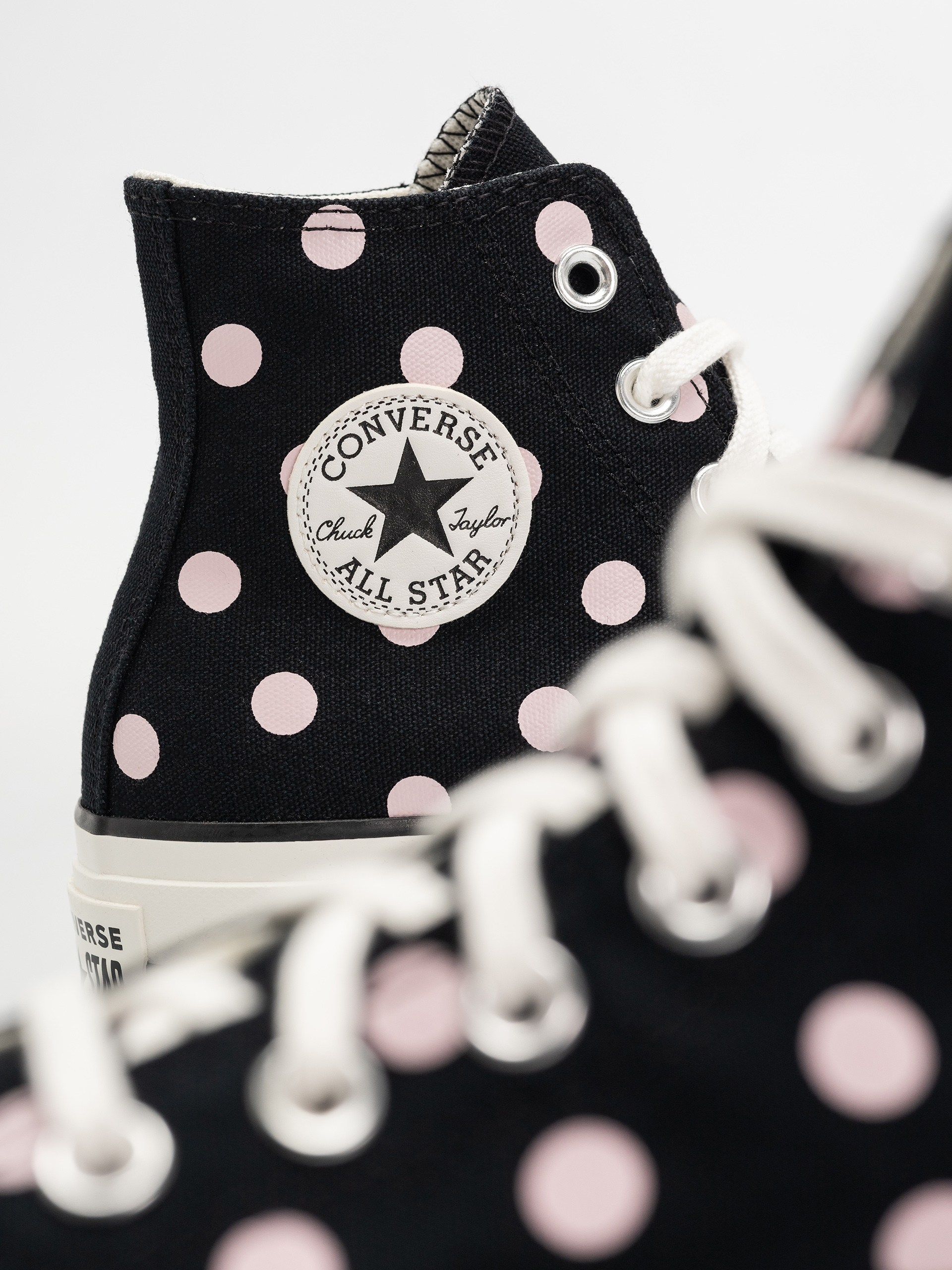 Converse Chuck Taylor All Star Lift Hi Wmn Tornacipők (black/summit pink/egret)