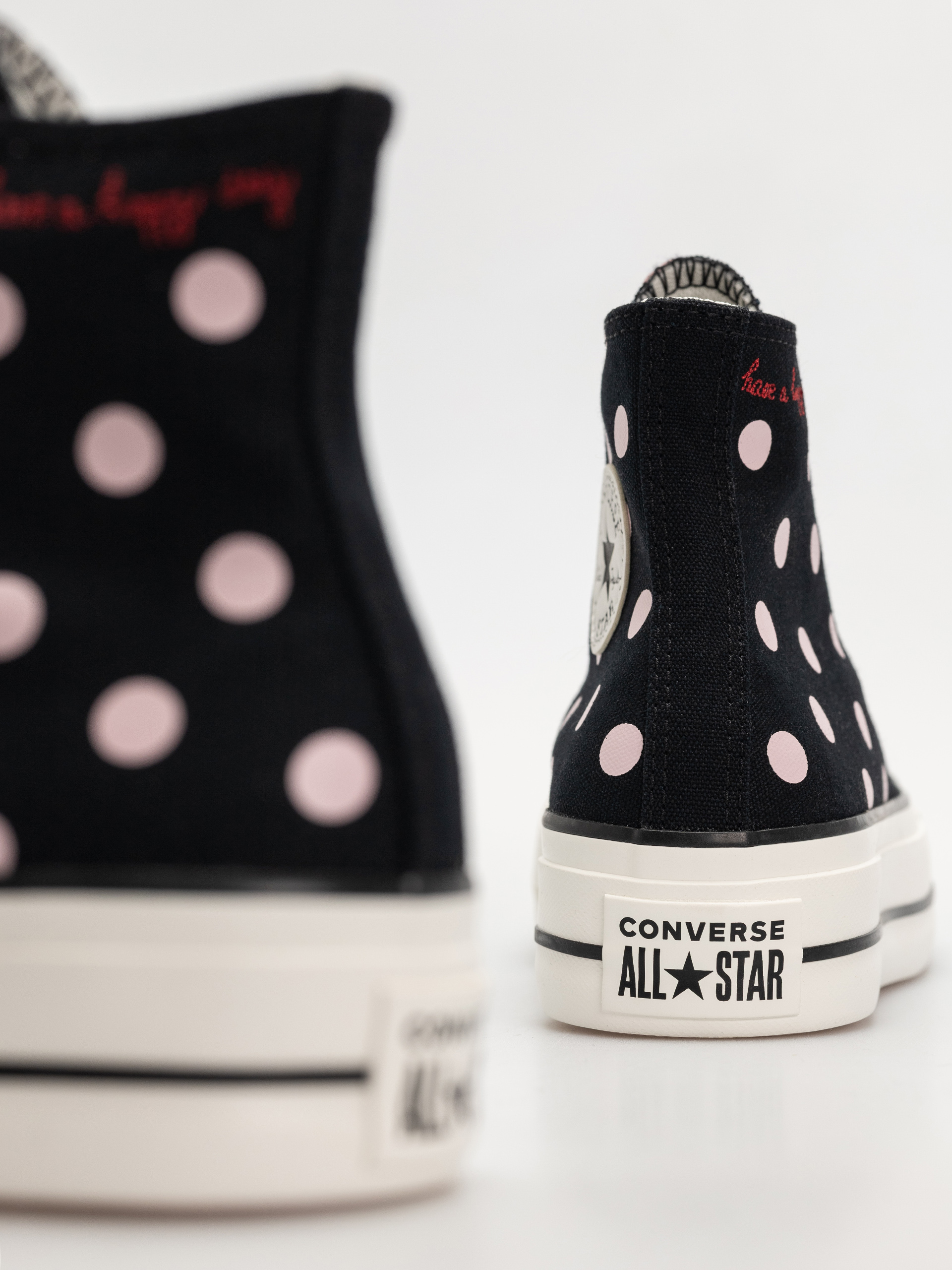 Converse Chuck Taylor All Star Lift Hi Wmn Tornacipők (black/summit pink/egret)