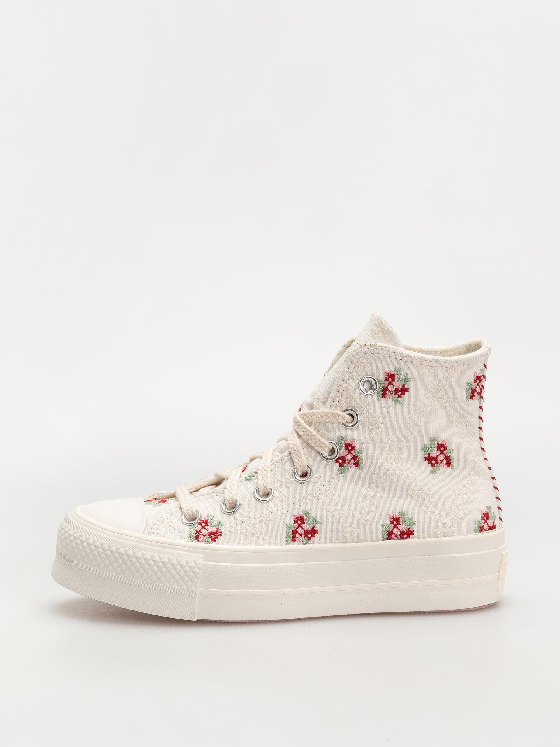 Converse Chuck Taylor All Star Lift Hi Wmn Tornacipők (vintage white/horizon pink)