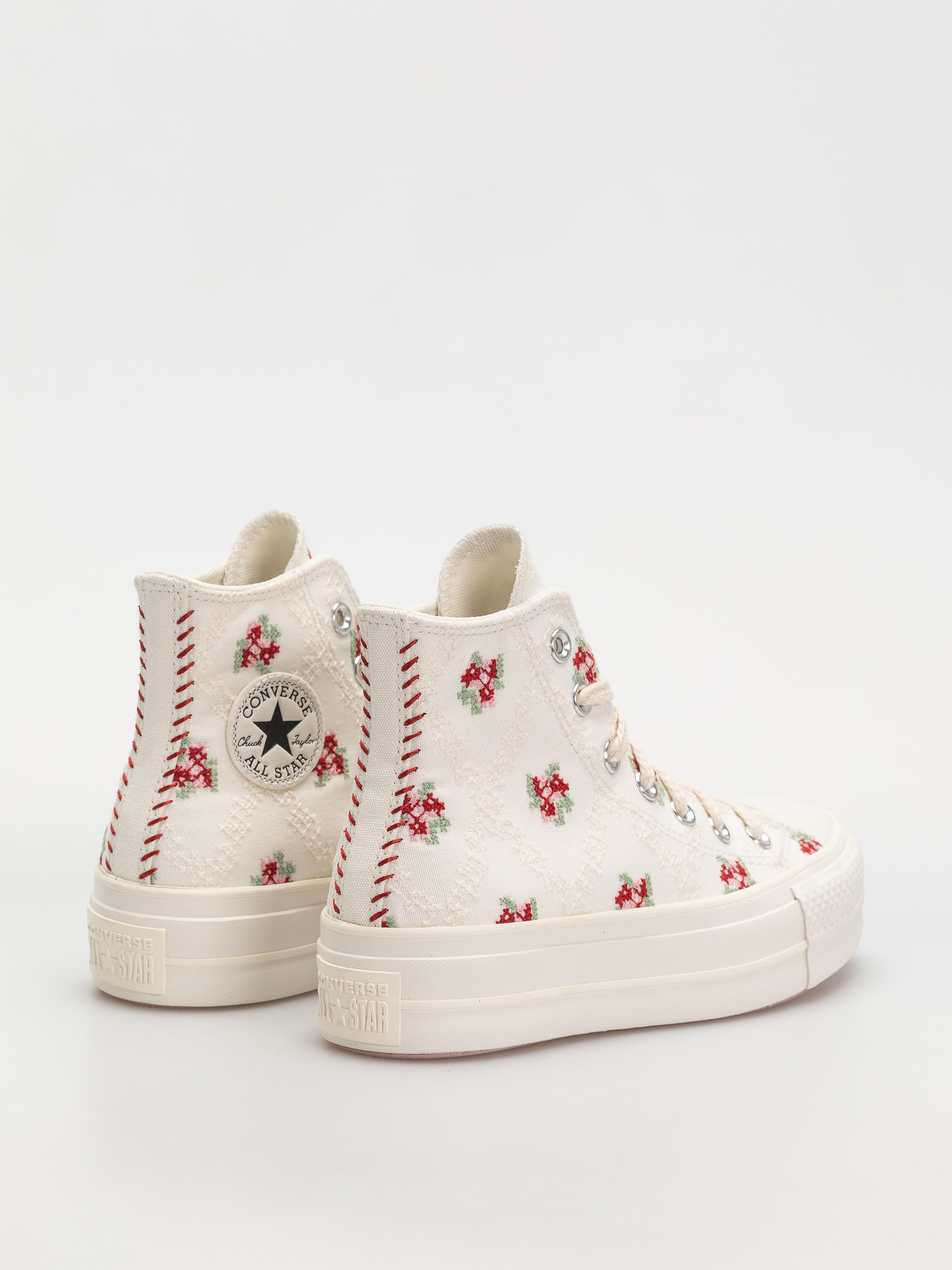 Converse Chuck Taylor All Star Lift Hi Wmn Tornacipők (vintage white/horizon pink)