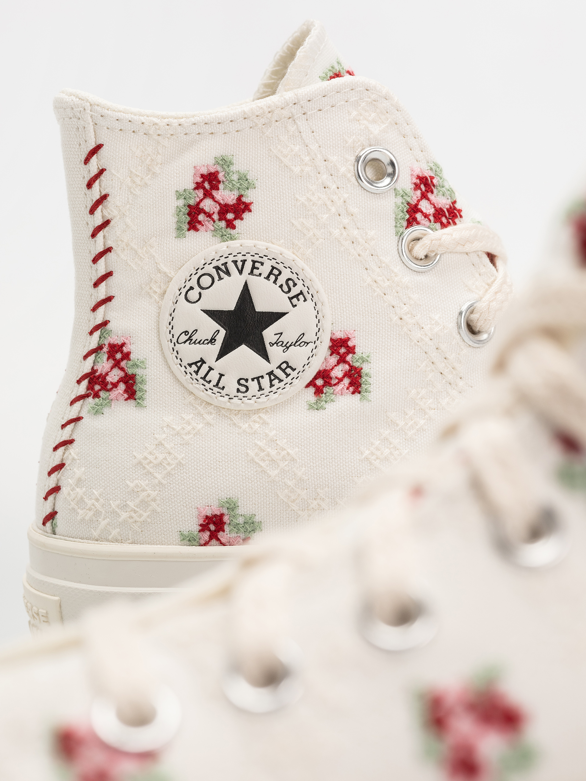 Converse Chuck Taylor All Star Lift Hi Wmn Tornacipők (vintage white/horizon pink)