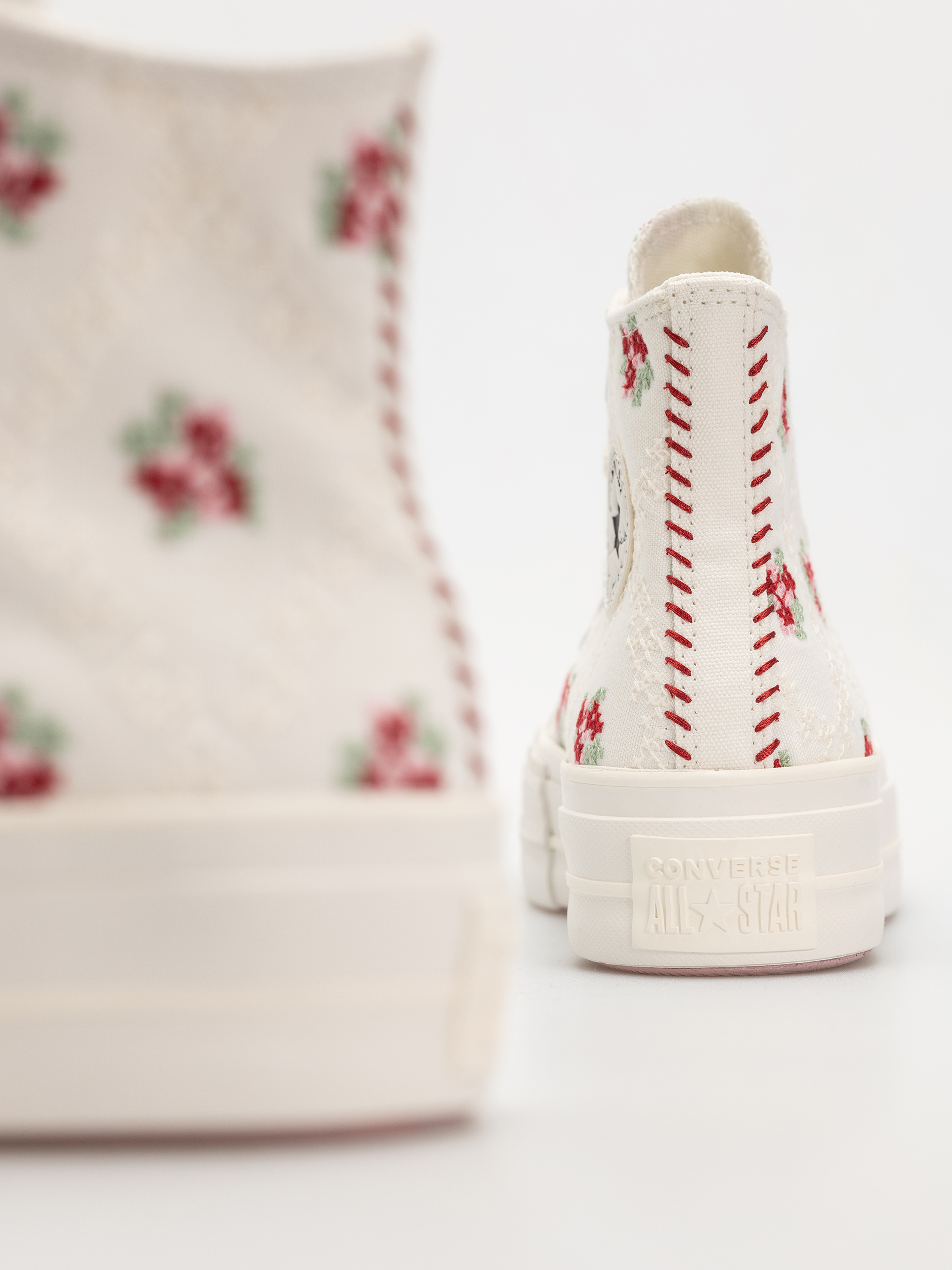 Converse Chuck Taylor All Star Lift Hi Wmn Tornacipők (vintage white/horizon pink)