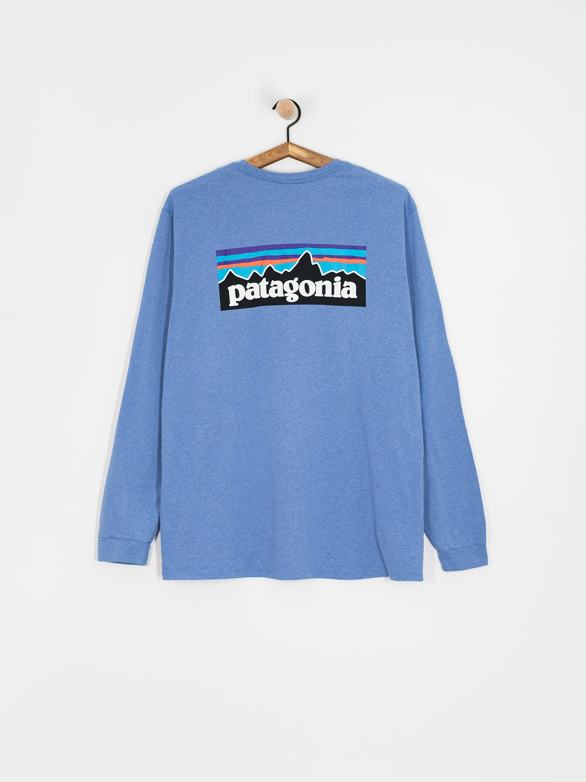 Patagonia P 6 Logo Responsibili Hosszú ujjú felső (abundant blue)