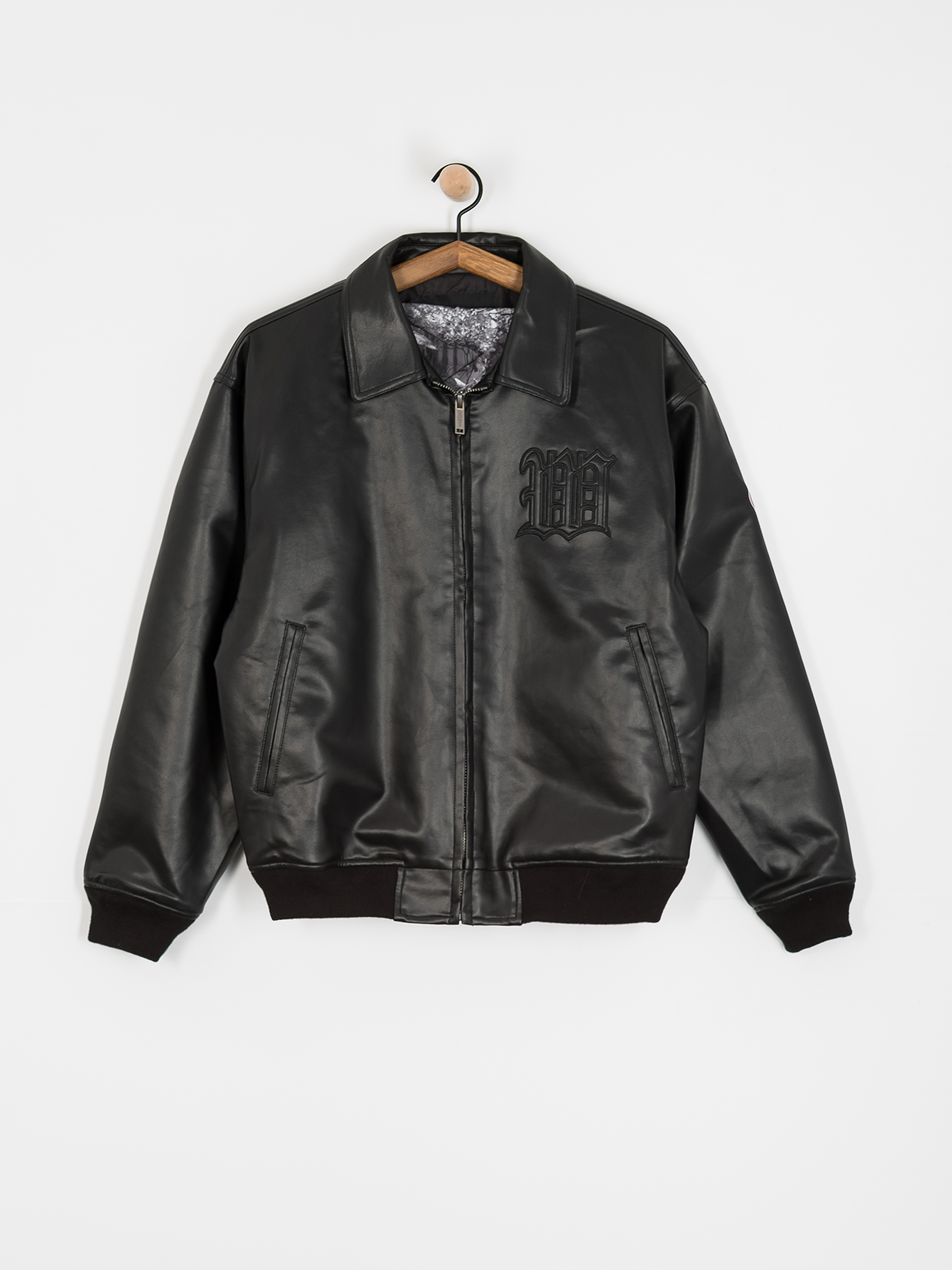 Wasted Paris Kingdom Curve Varsity Dzseki (black)