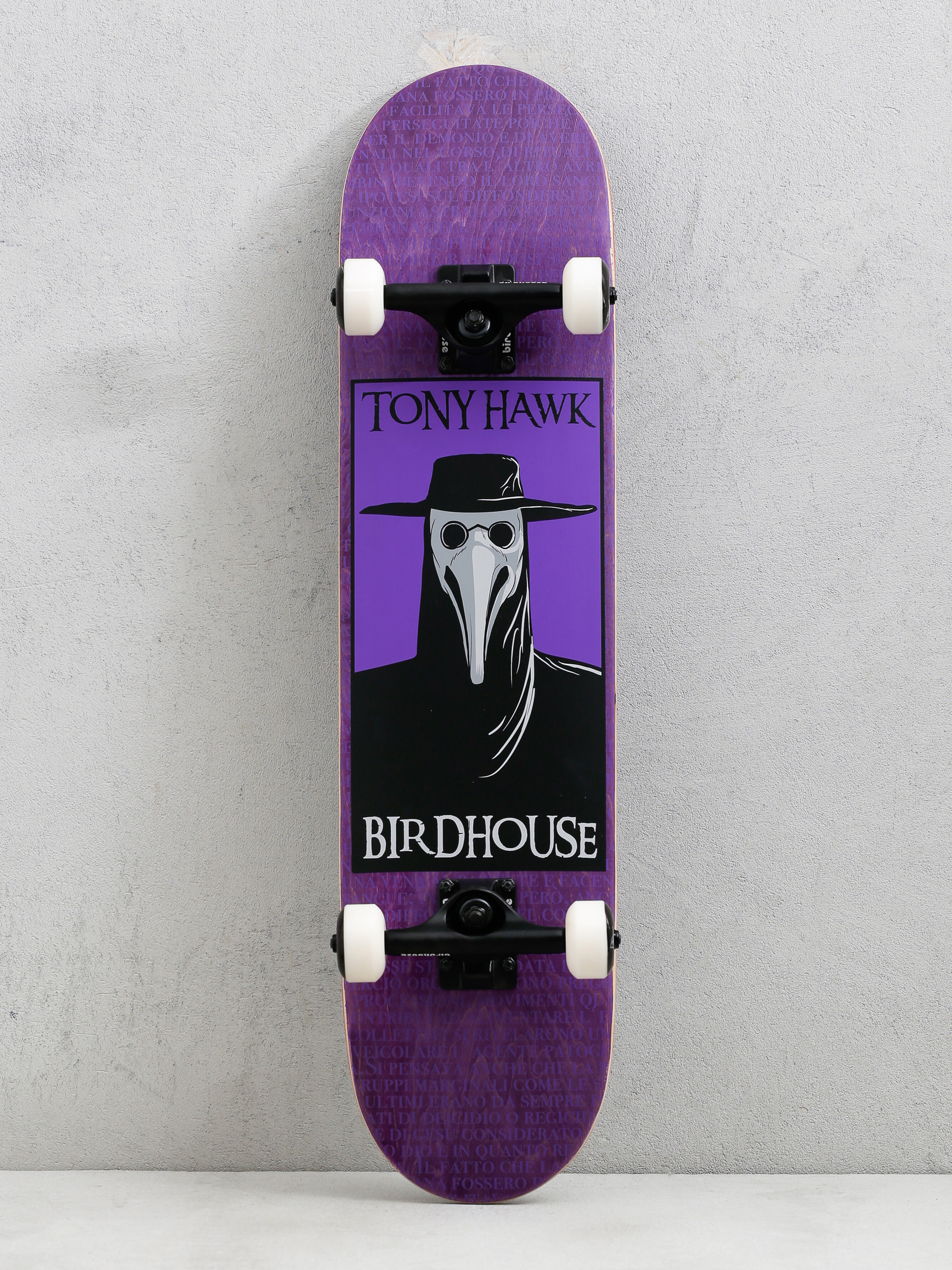 Birdhouse Hawk Plague Doctor Komplett gördeszka (purple)