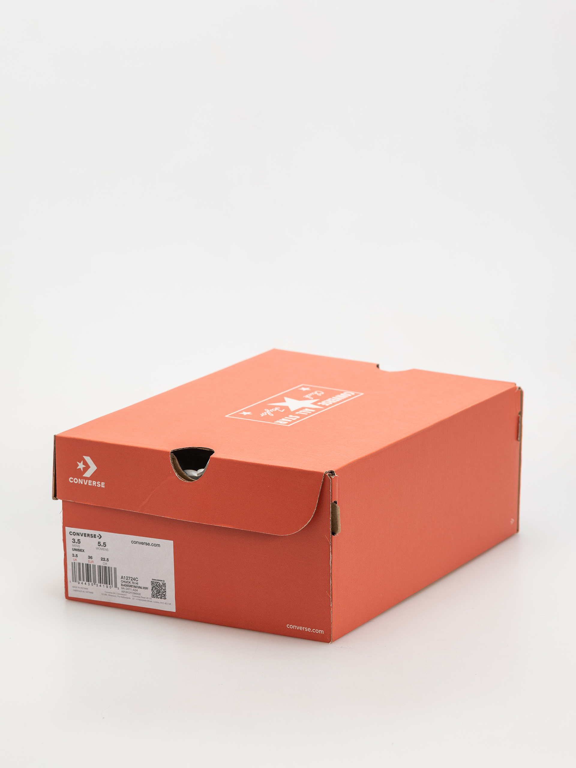 Converse Chuck 70 Hi Tornacipők (black/egret/natural ivory)