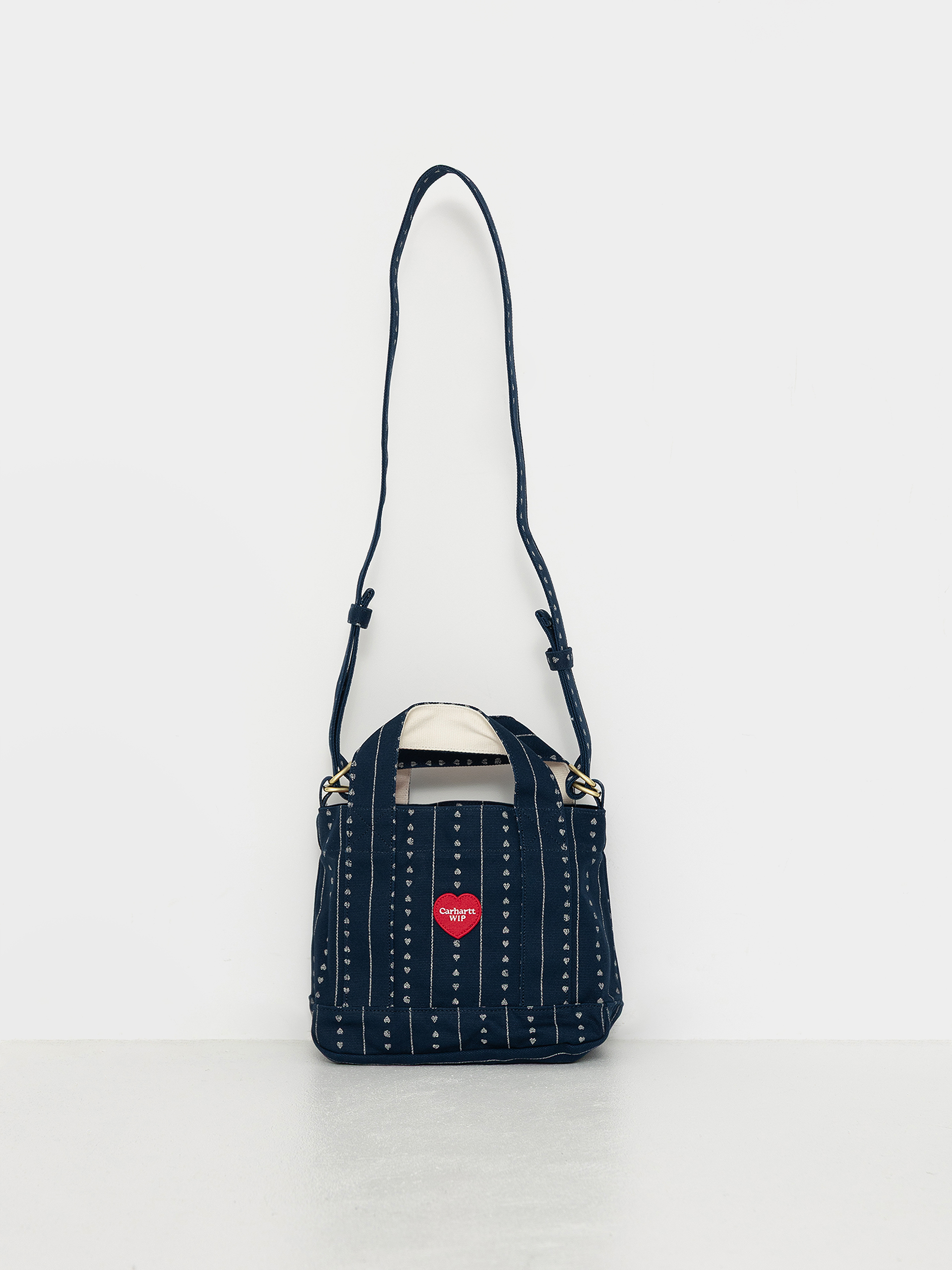 Carhartt WIP Drewe Small Kézitáska (heart c pinstripe/ink/natural)