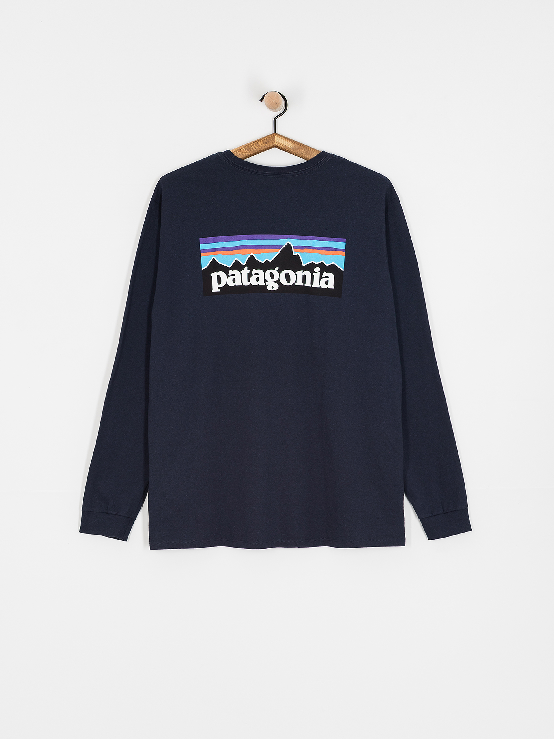 Patagonia P 6 Logo Responsibili Hosszú ujjú felső (new navy)