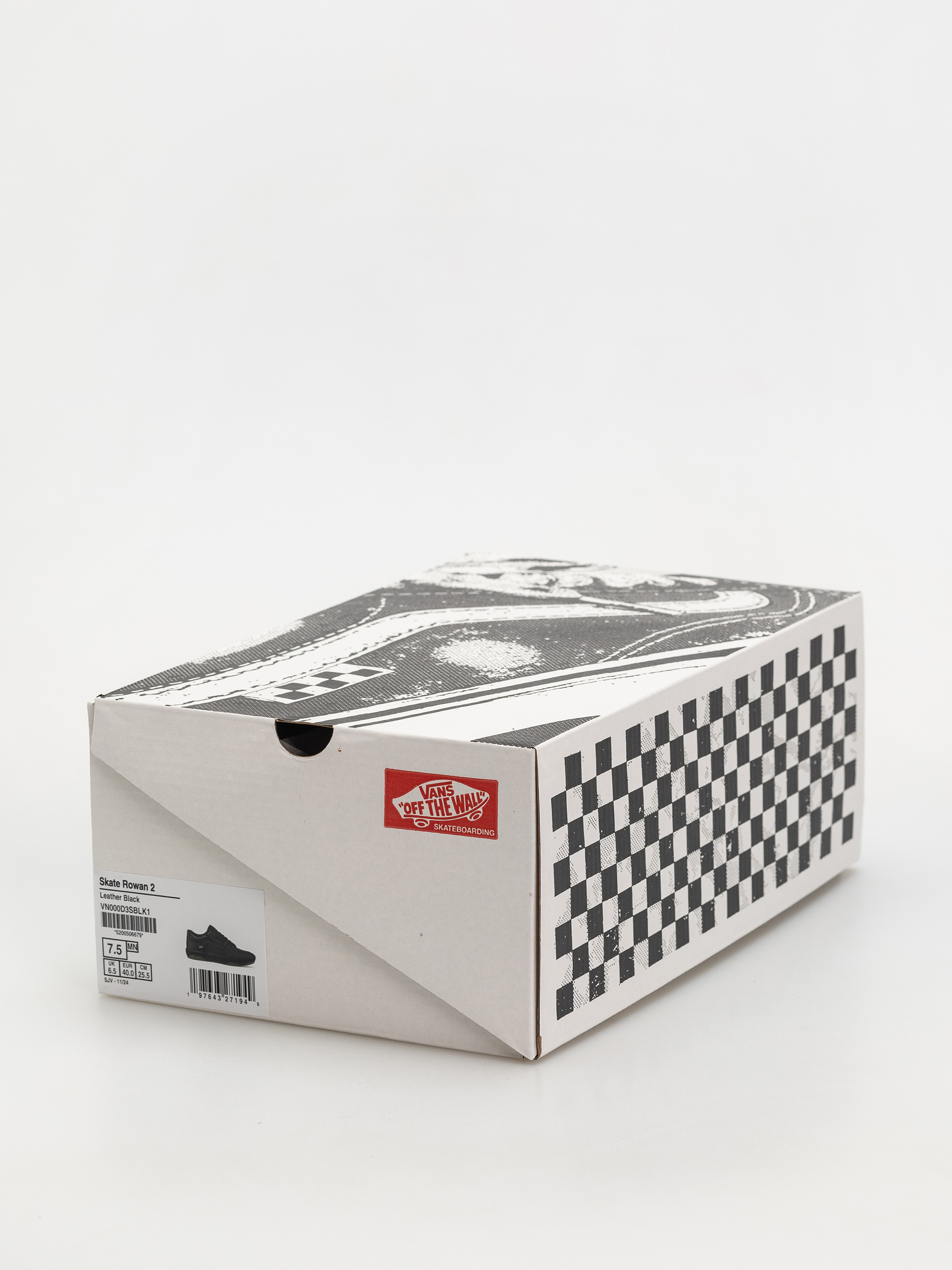 Vans Skate Rowan 2 Cipők (leather black)