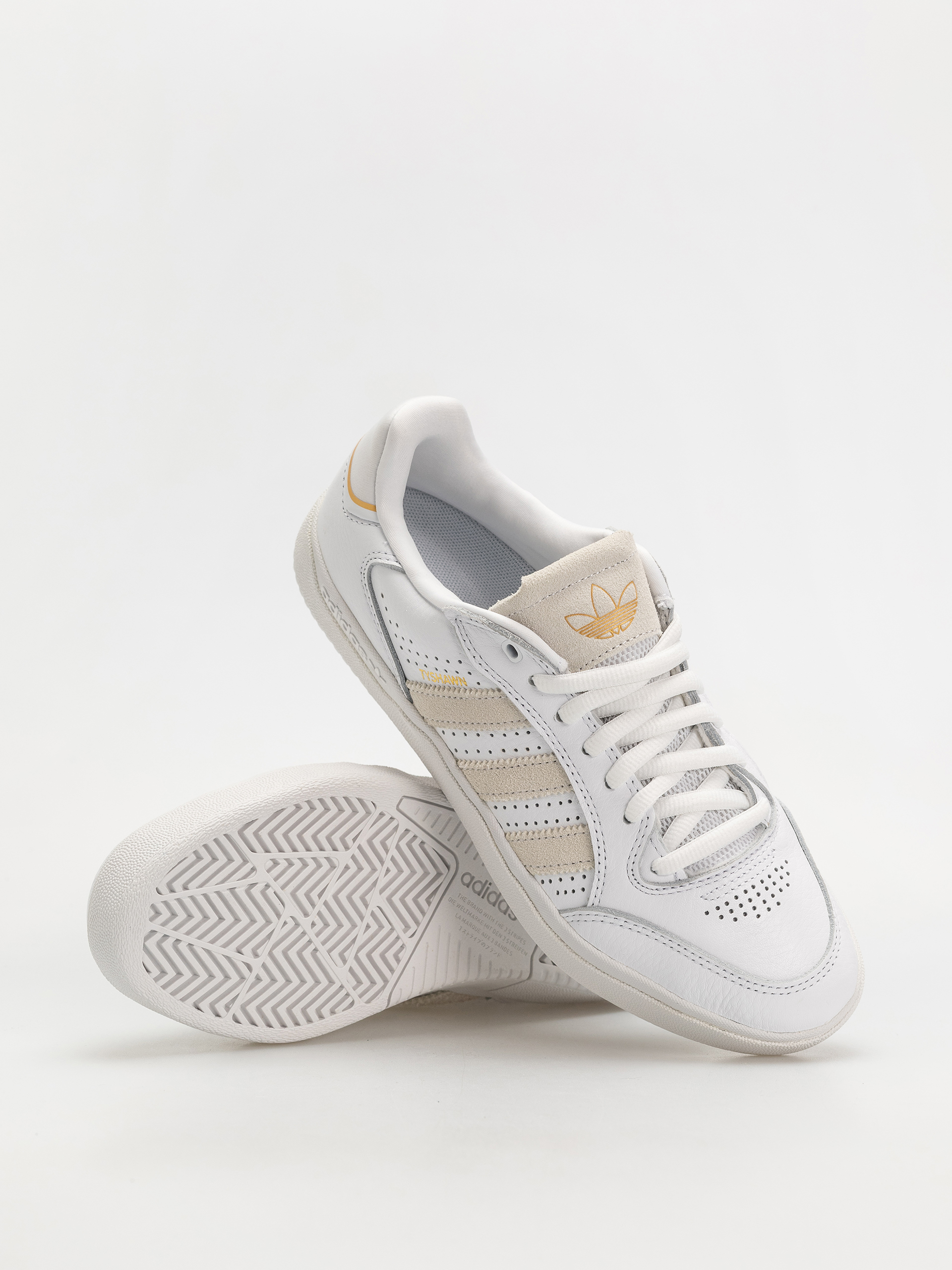 adidas Tyshawn Low Cipők (ftwwht/ftwwht/goldmt)