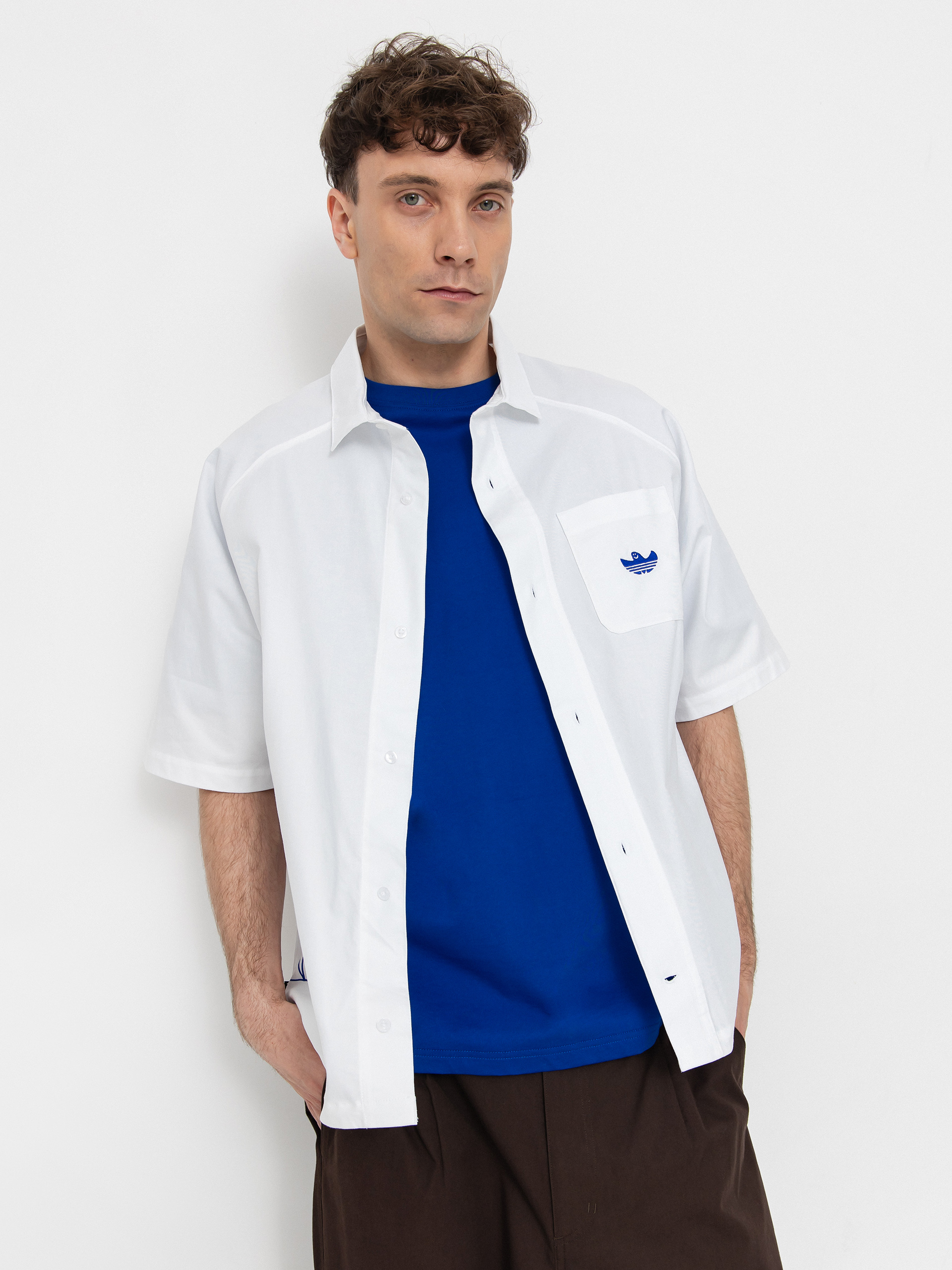 adidas Shmoo Cs Button Pulóver (white)