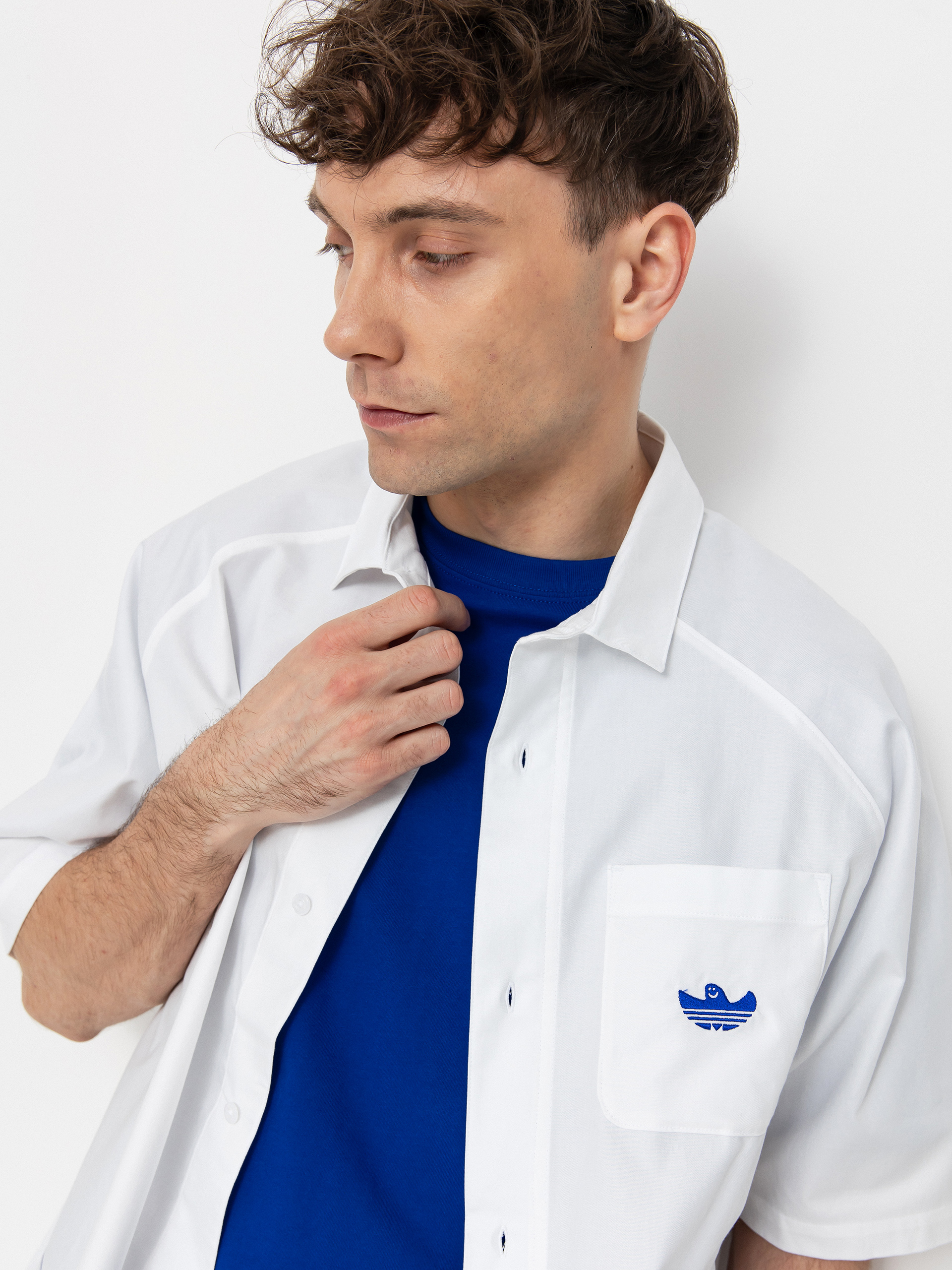 adidas Shmoo Cs Button Pulóver (white)