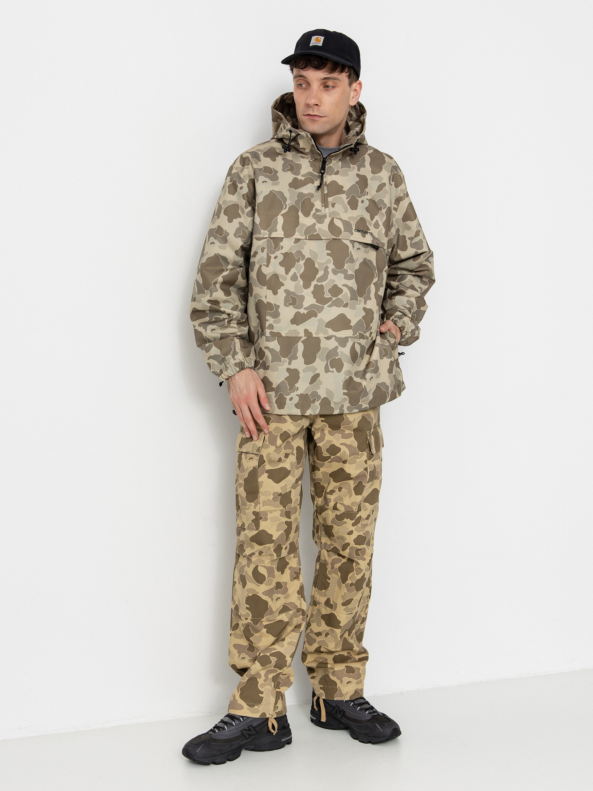 Carhartt WIP Windbreaker Dzseki (camo duck/desert/black)
