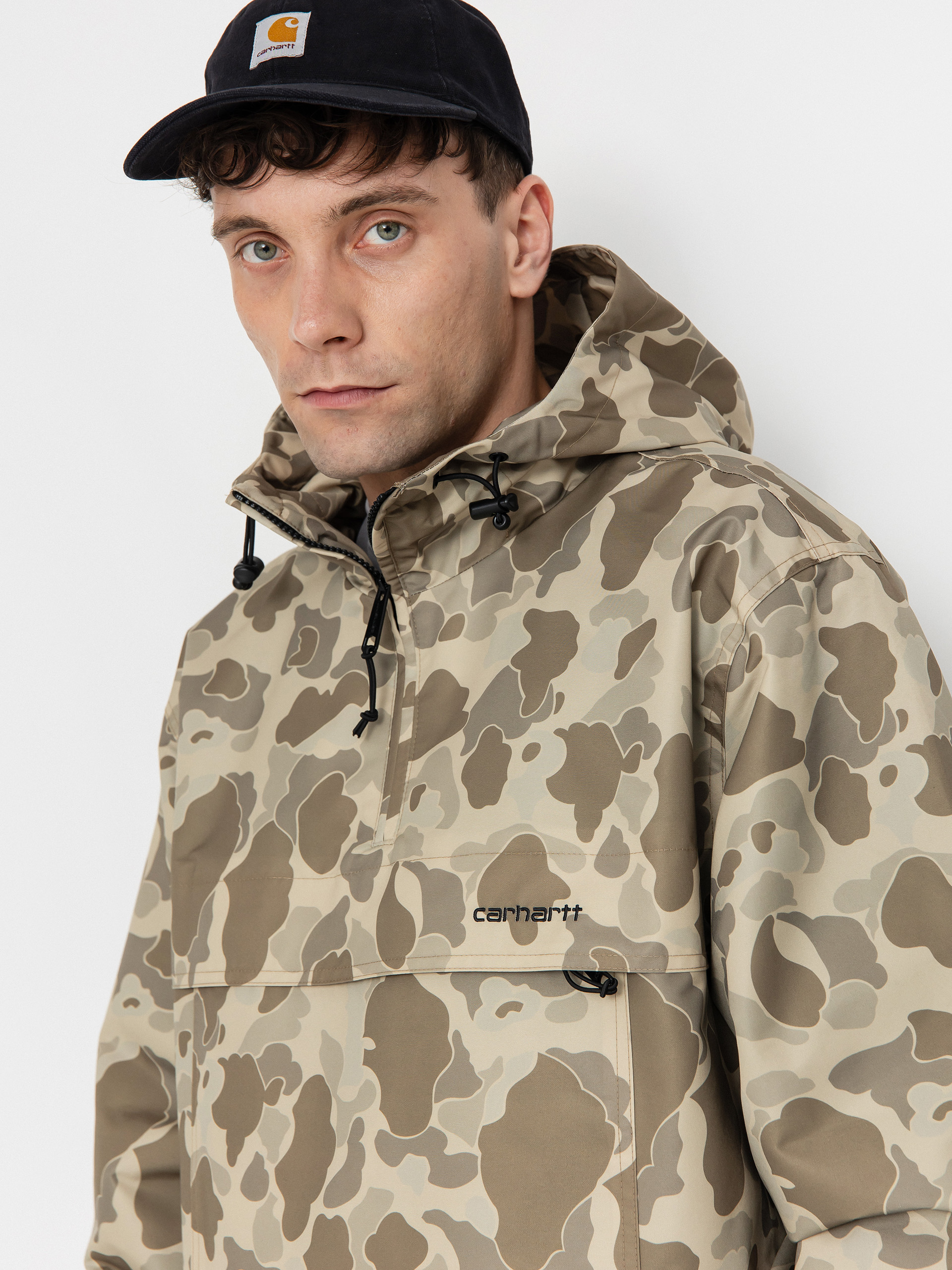 Carhartt WIP Windbreaker Dzseki (camo duck/desert/black)