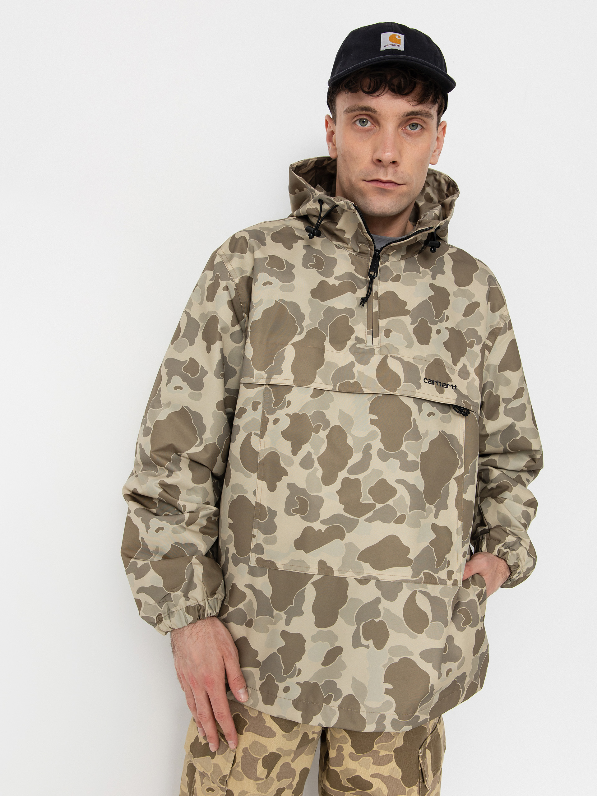 Carhartt WIP Windbreaker Dzseki (camo duck/desert/black)