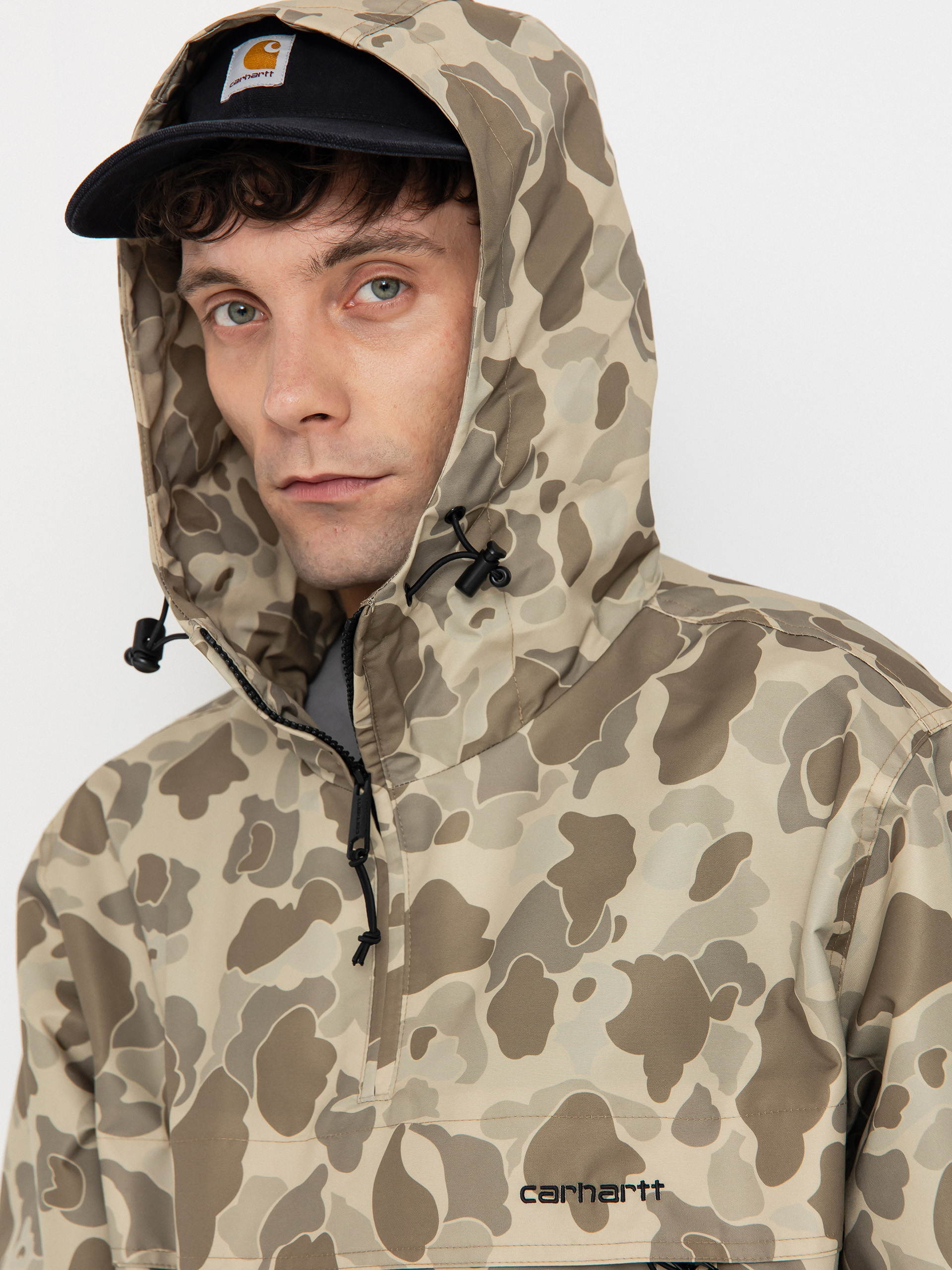 Carhartt WIP Windbreaker Dzseki (camo duck/desert/black)