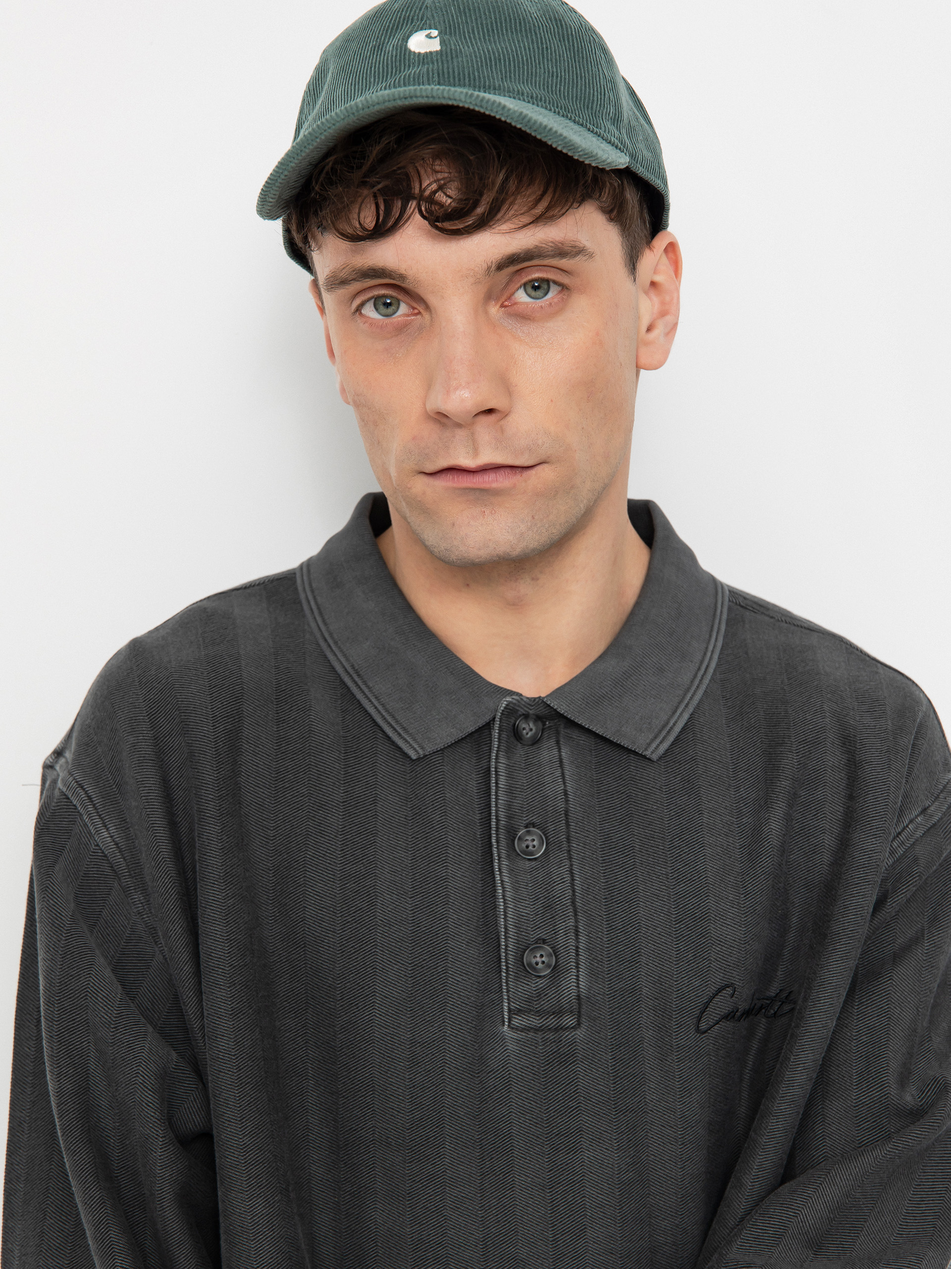Carhartt WIP Morrison Rugby Ing (black)