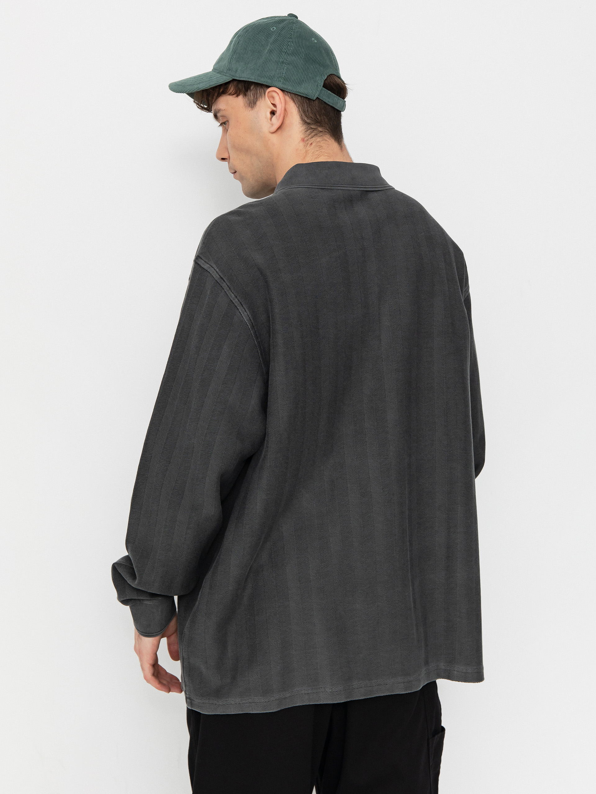 Carhartt WIP Morrison Rugby Ing (black)