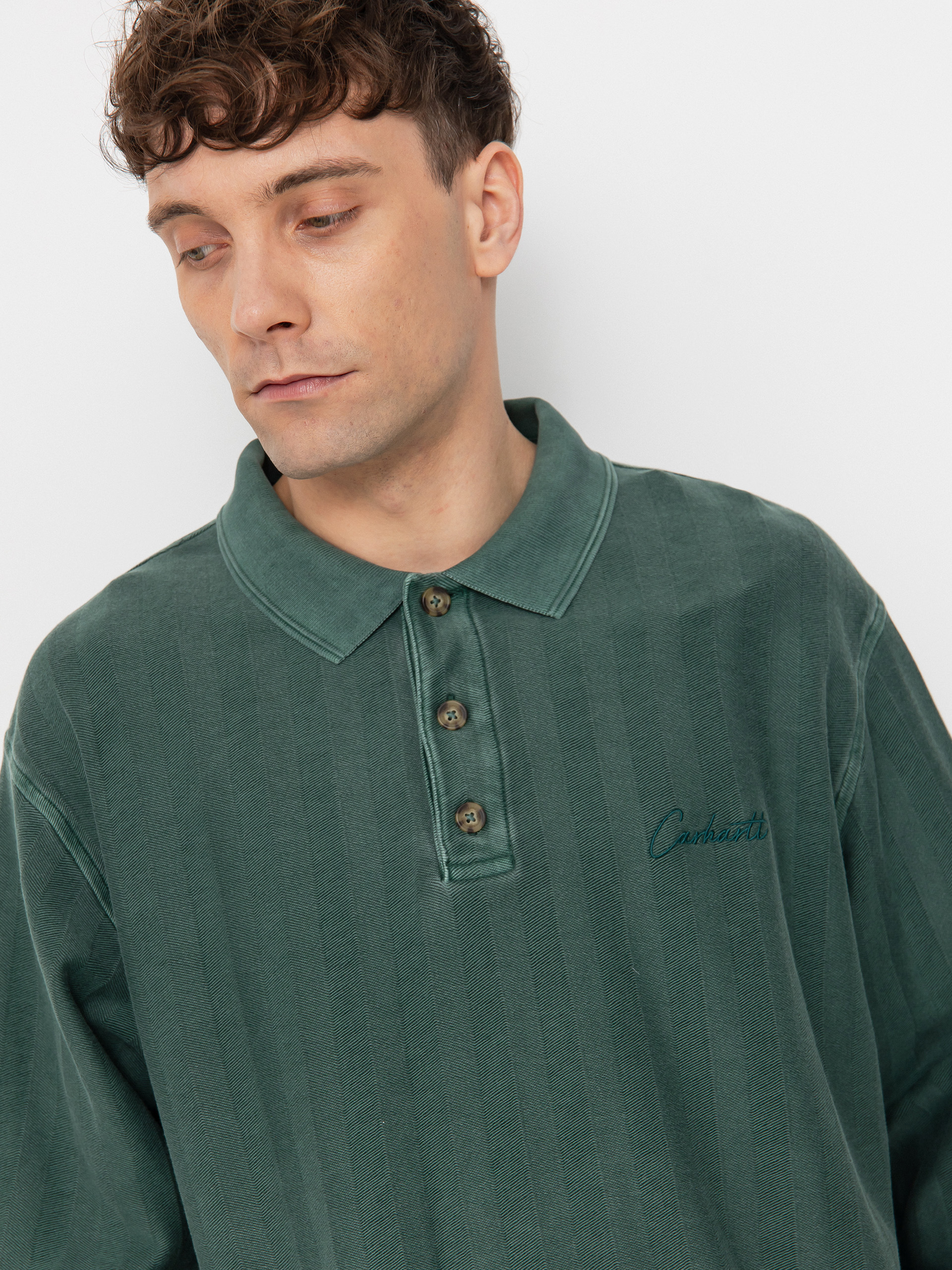 Carhartt WIP Morrison Rugby Ing (conifer)