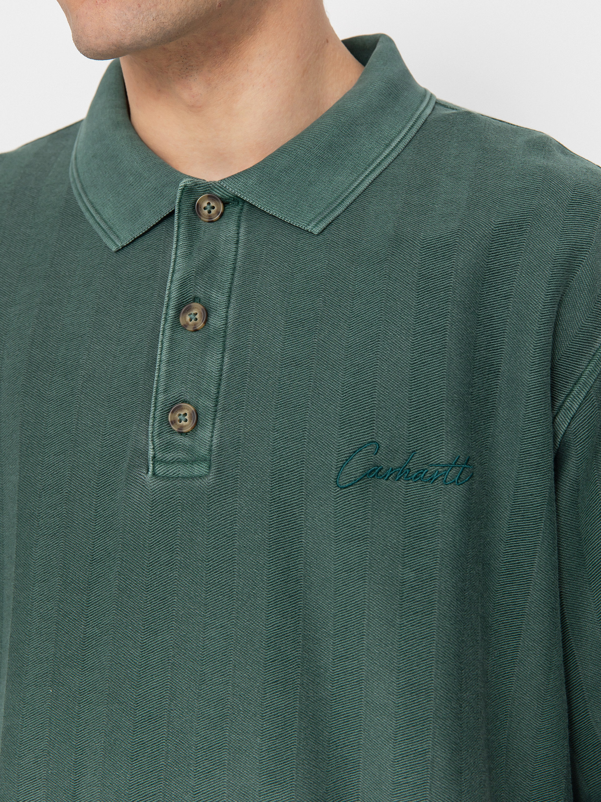 Carhartt WIP Morrison Rugby Ing (conifer)