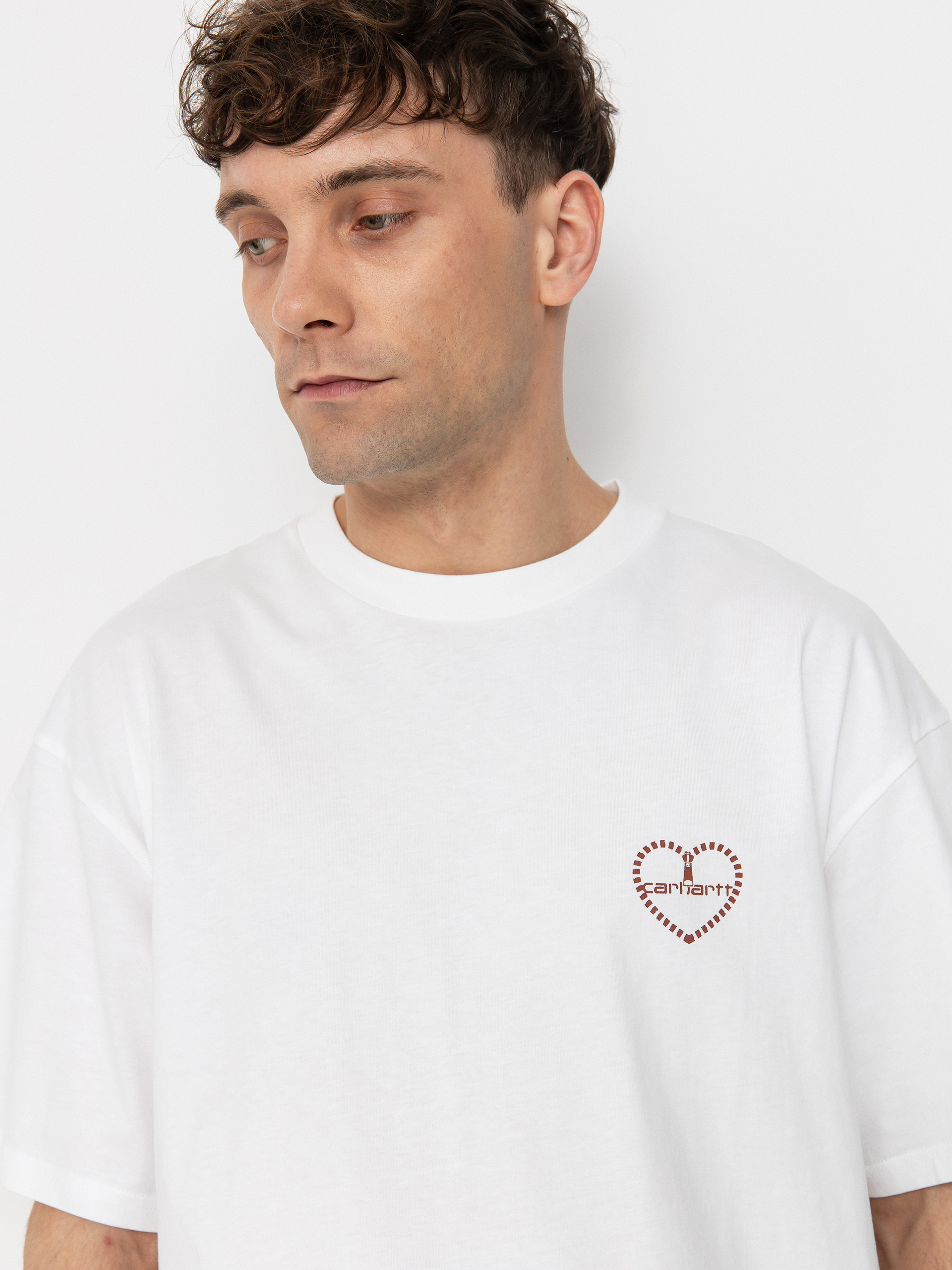 Carhartt WIP Furoshiki Póló (white/red)