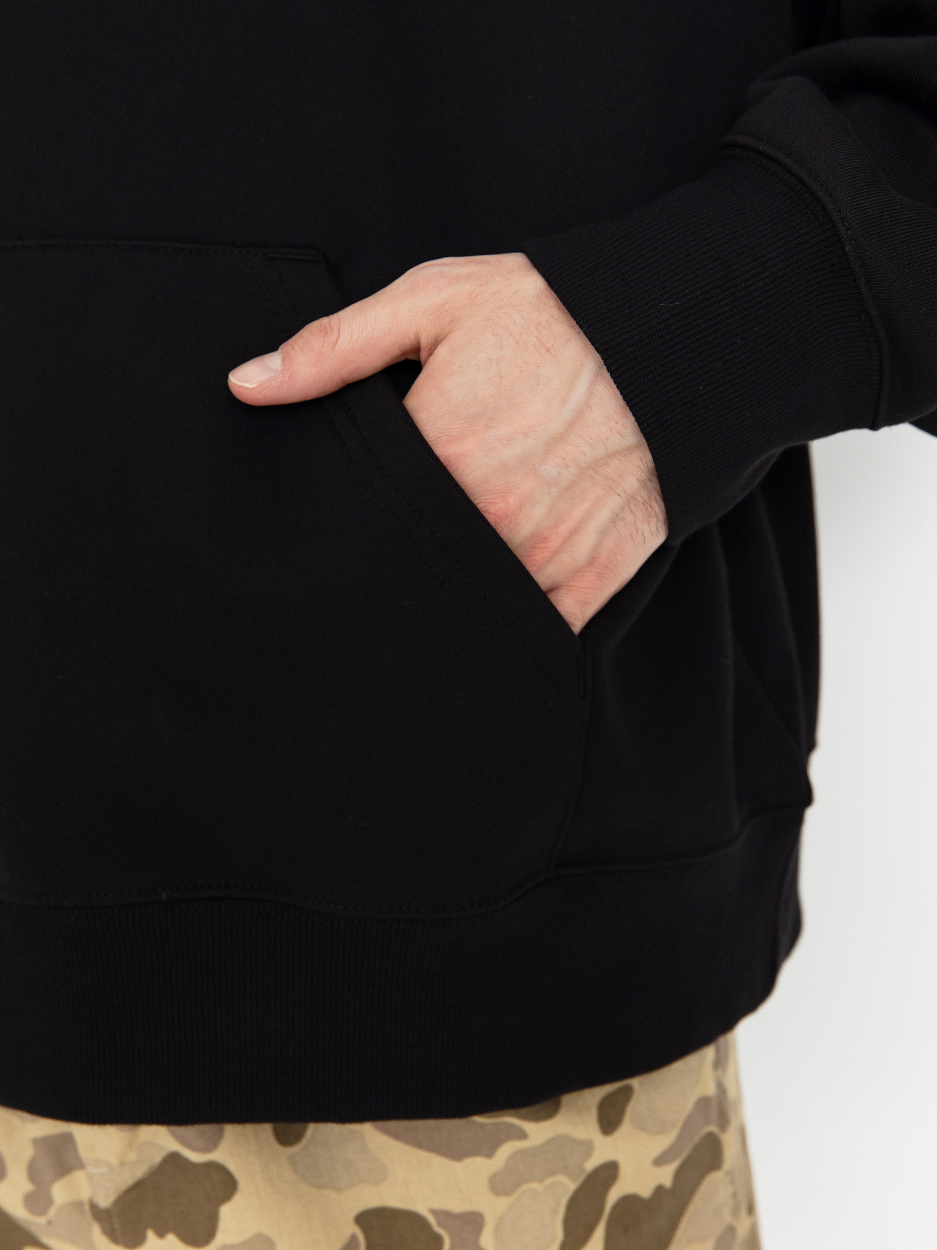 Carhartt WIP Rotation HD Kapucnis pulóver (black/white)