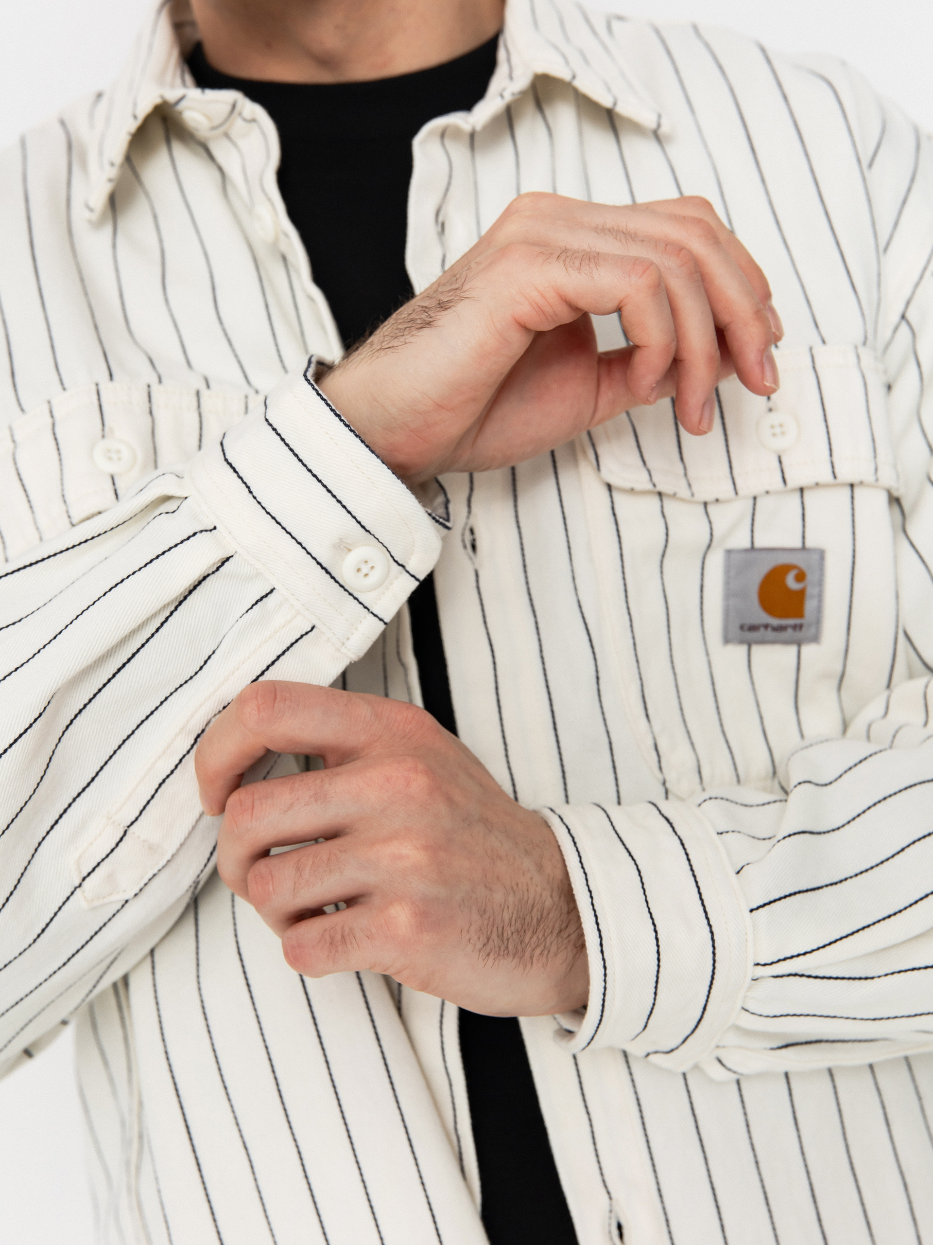 Carhartt WIP Hendry Ing (seaton stripe/wax/dark navy)