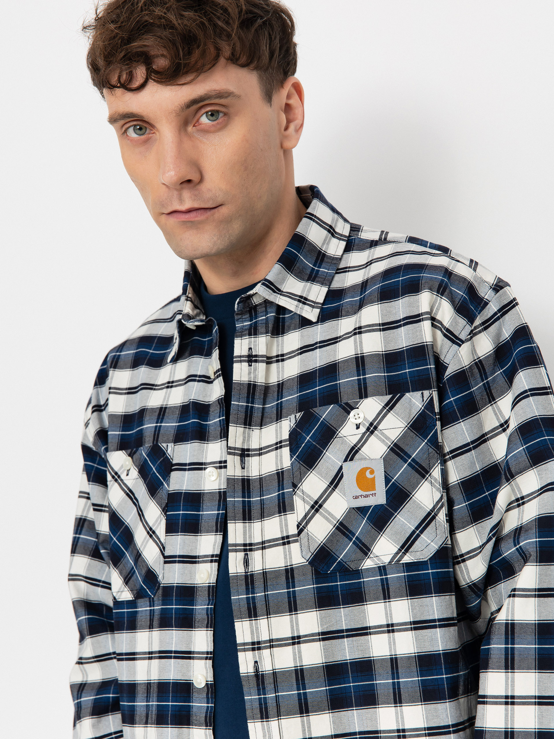 Carhartt WIP Tarbell Ing (tarbell check/dark navy/white)