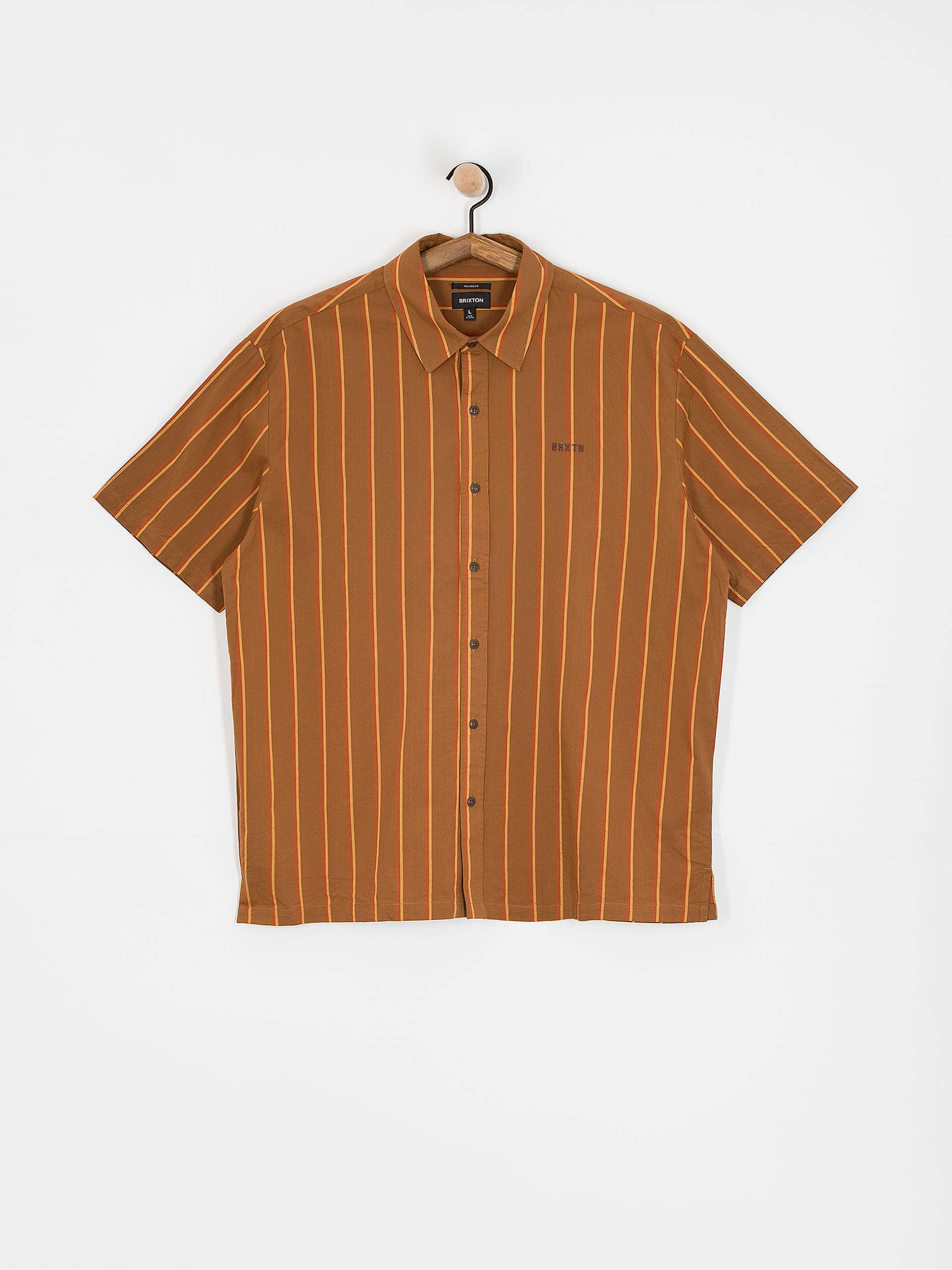 Brixton Cru Stripe Ing (washed copper/burnt red/sunset)