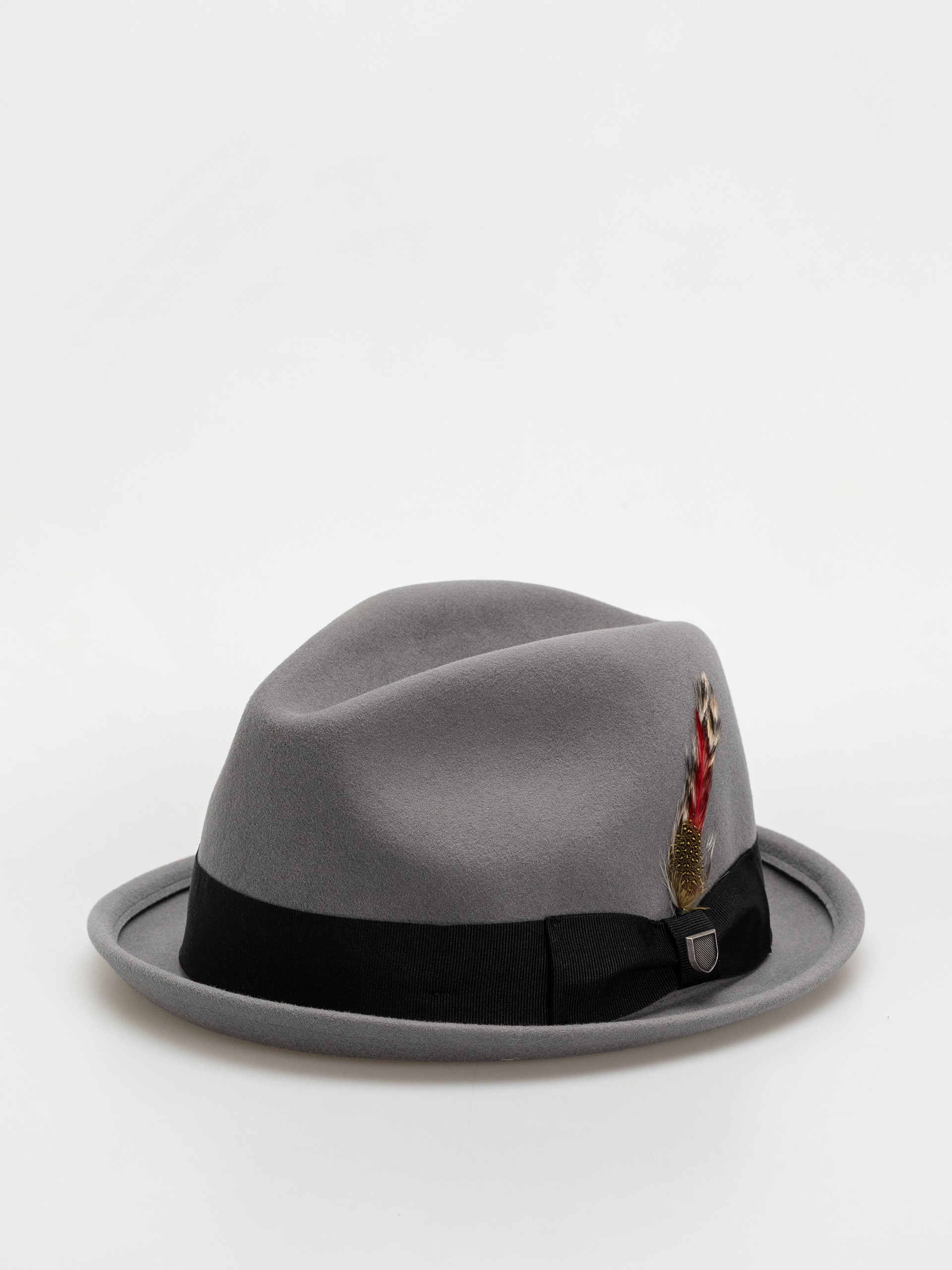 Brixton Gain Fedora Kalap (grey/black)