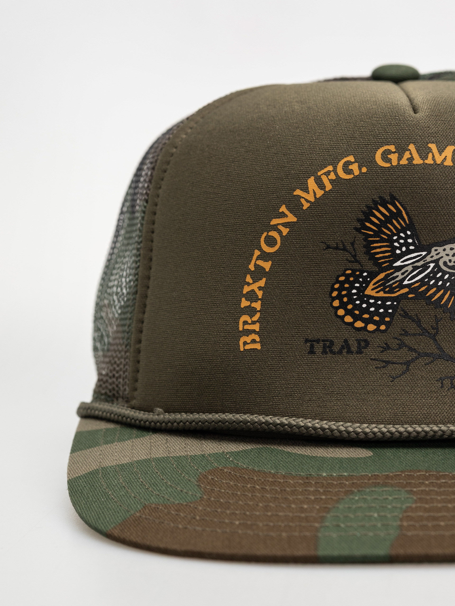 Brixton Game Np Hp Trucker Baseball sapka (camo/olive/camo)