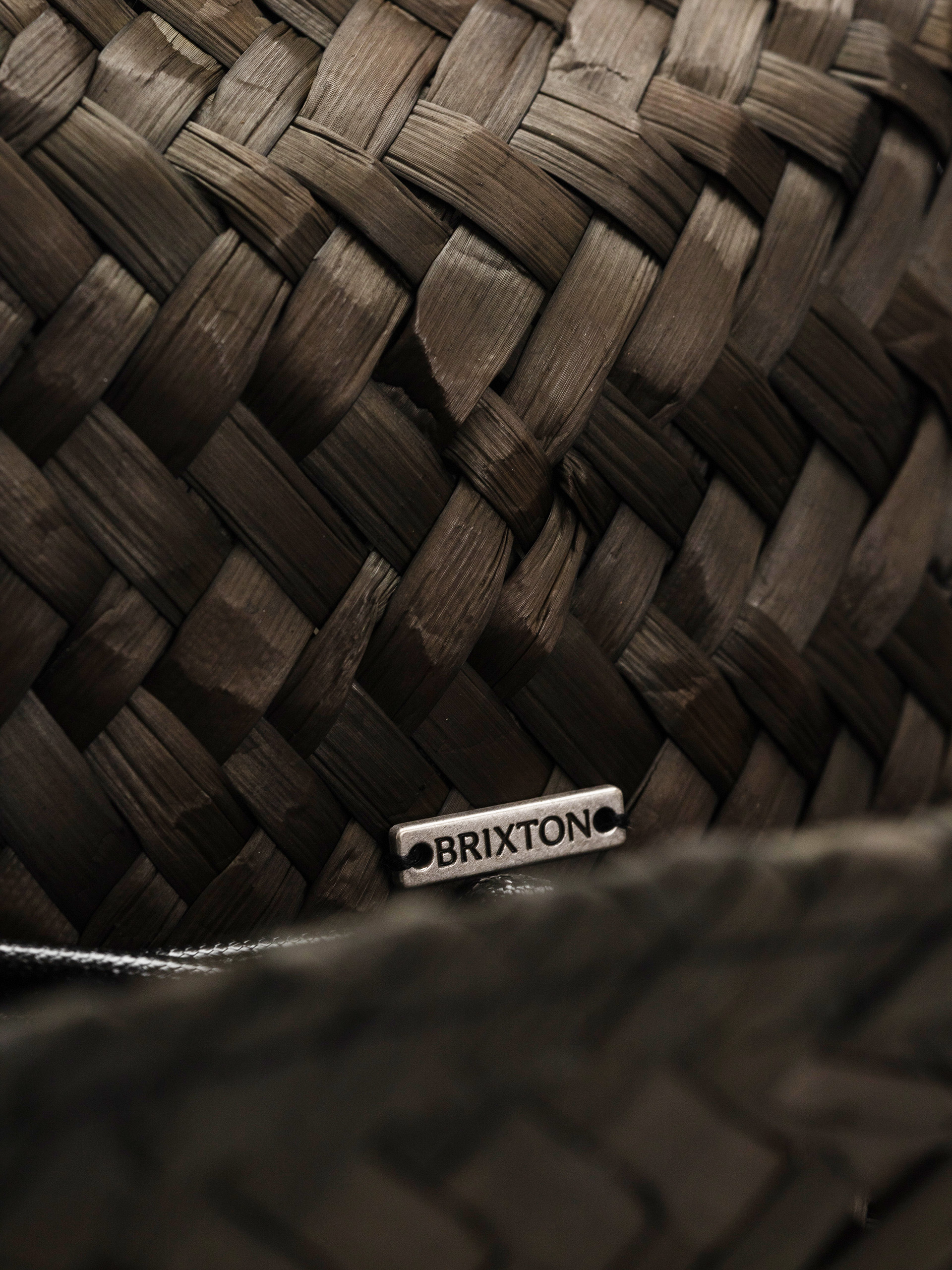 Brixton Houston II Straw Cowboy Kalap (black)