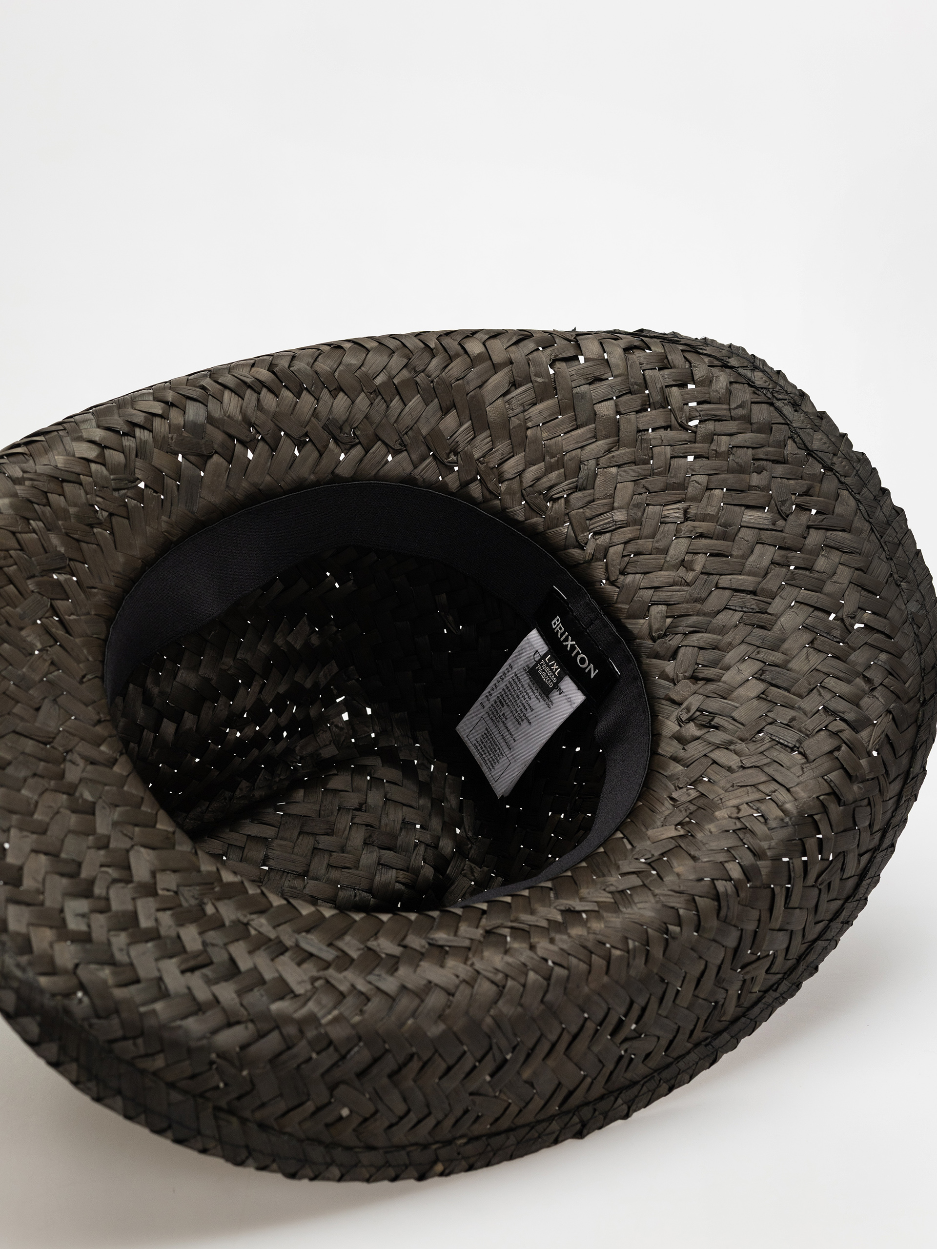 Brixton Houston II Straw Cowboy Kalap (black)