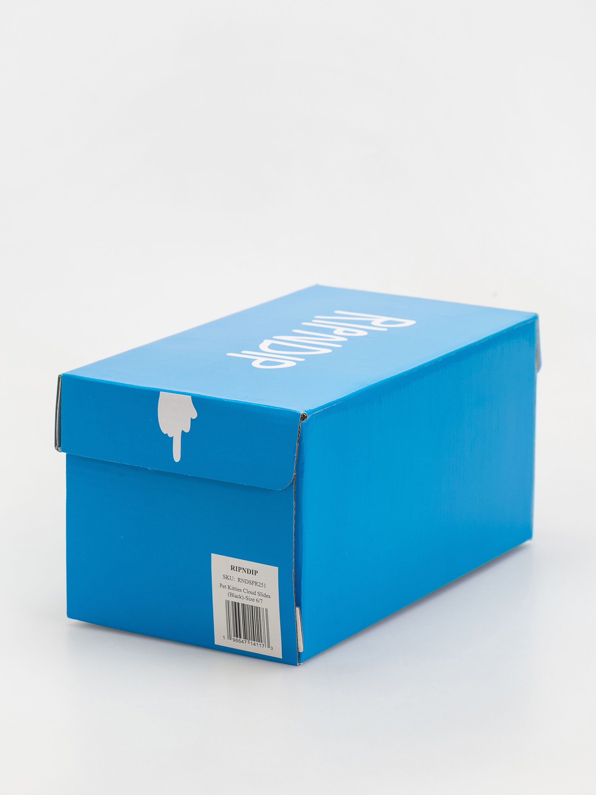 RipNDip Pet Kitties Cloud Flip-flop papucsok (black)