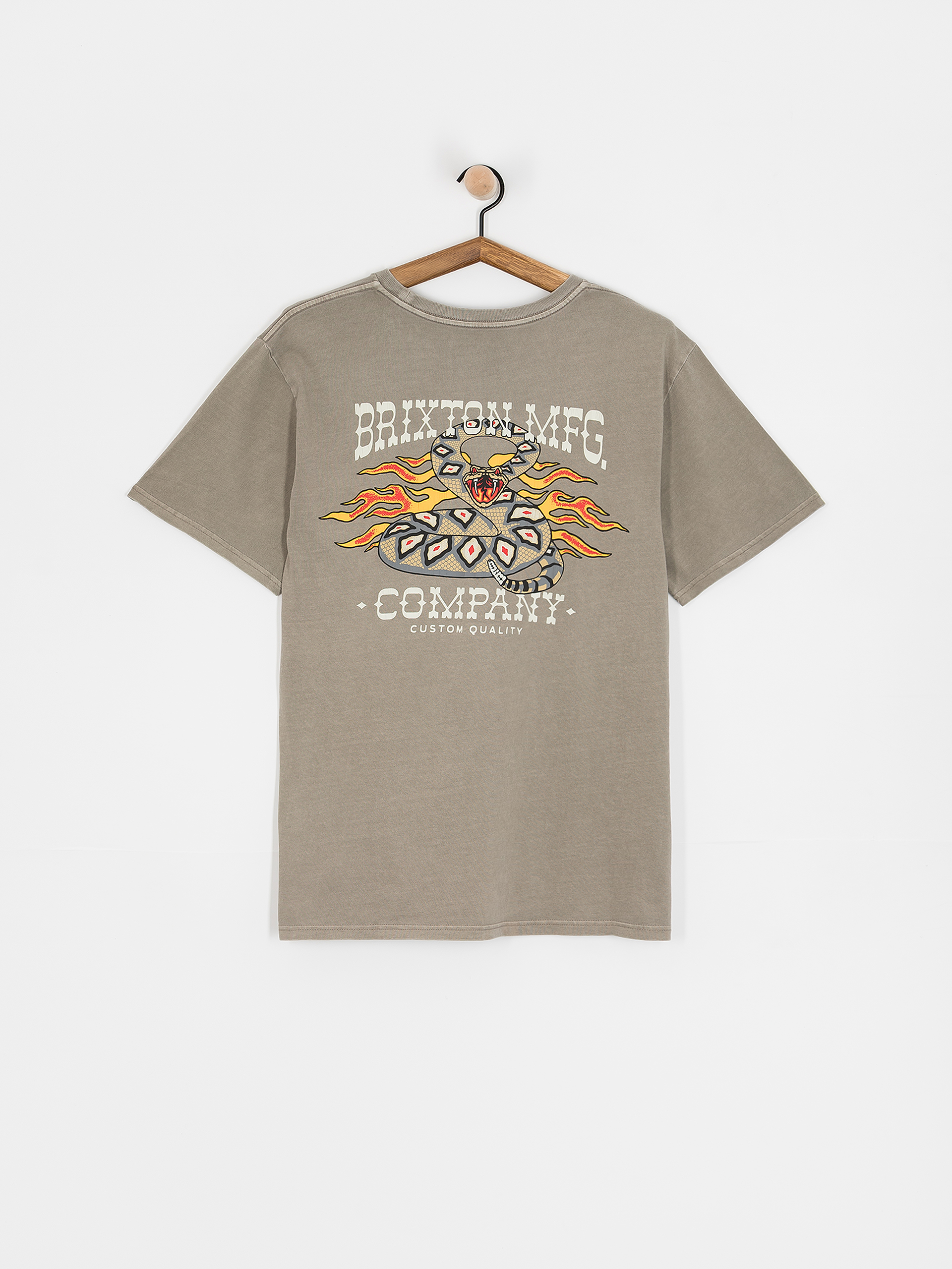 Brixton Hardee Stt Pu00f3lu00f3 (cinder worn wash)