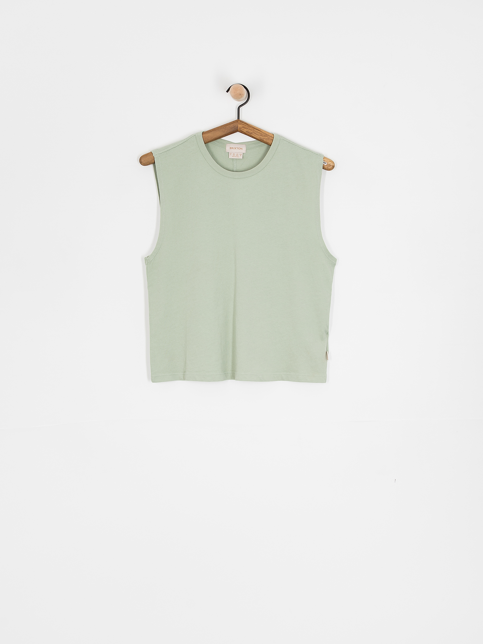 Brixton Carefree Organic Gd Muscle Tan Wmn Póló (sage green)