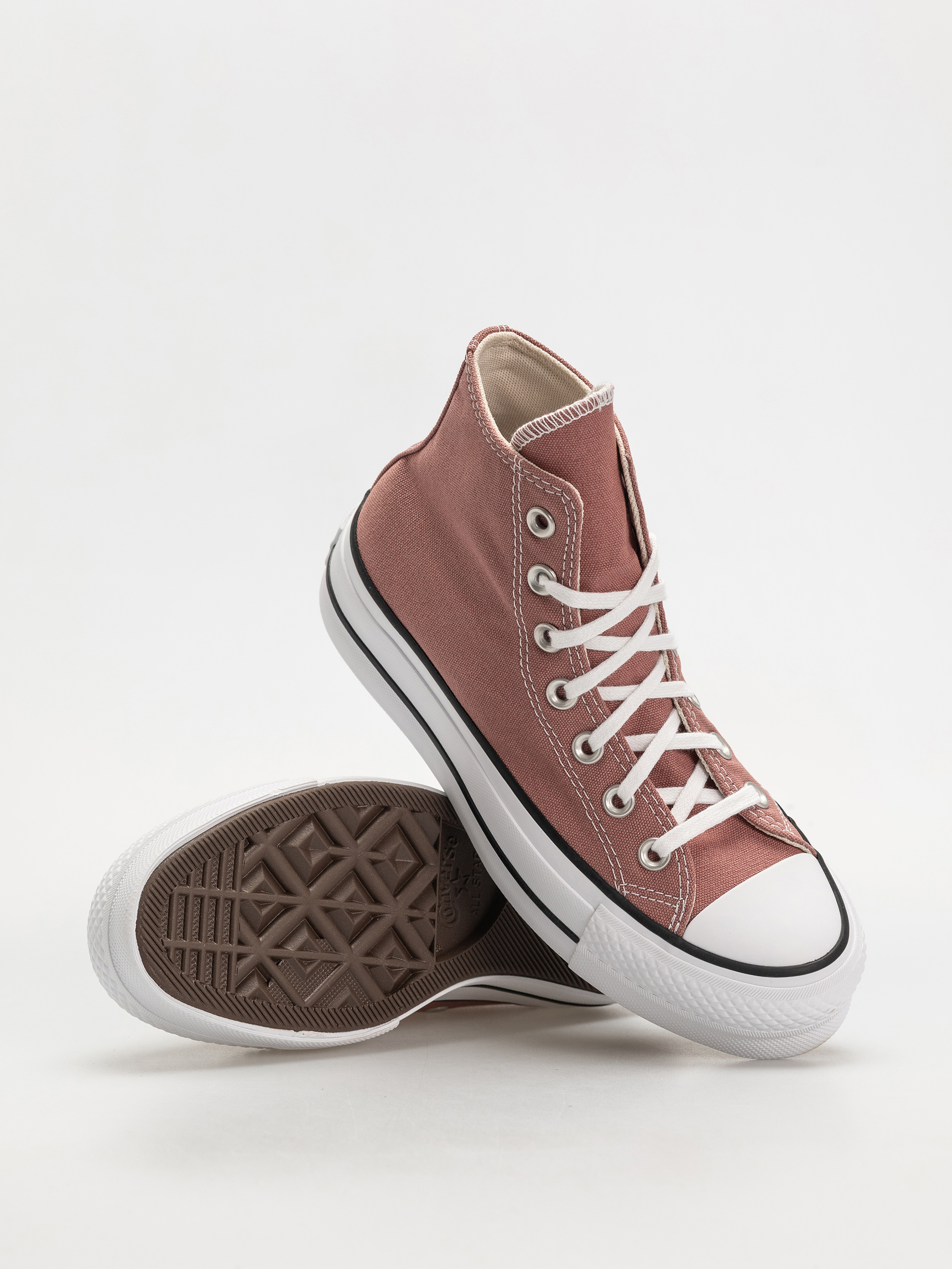 Converse Chuck Taylor All Star Lift Hi Wmn Tornacipők (light saddle/natural ivory)