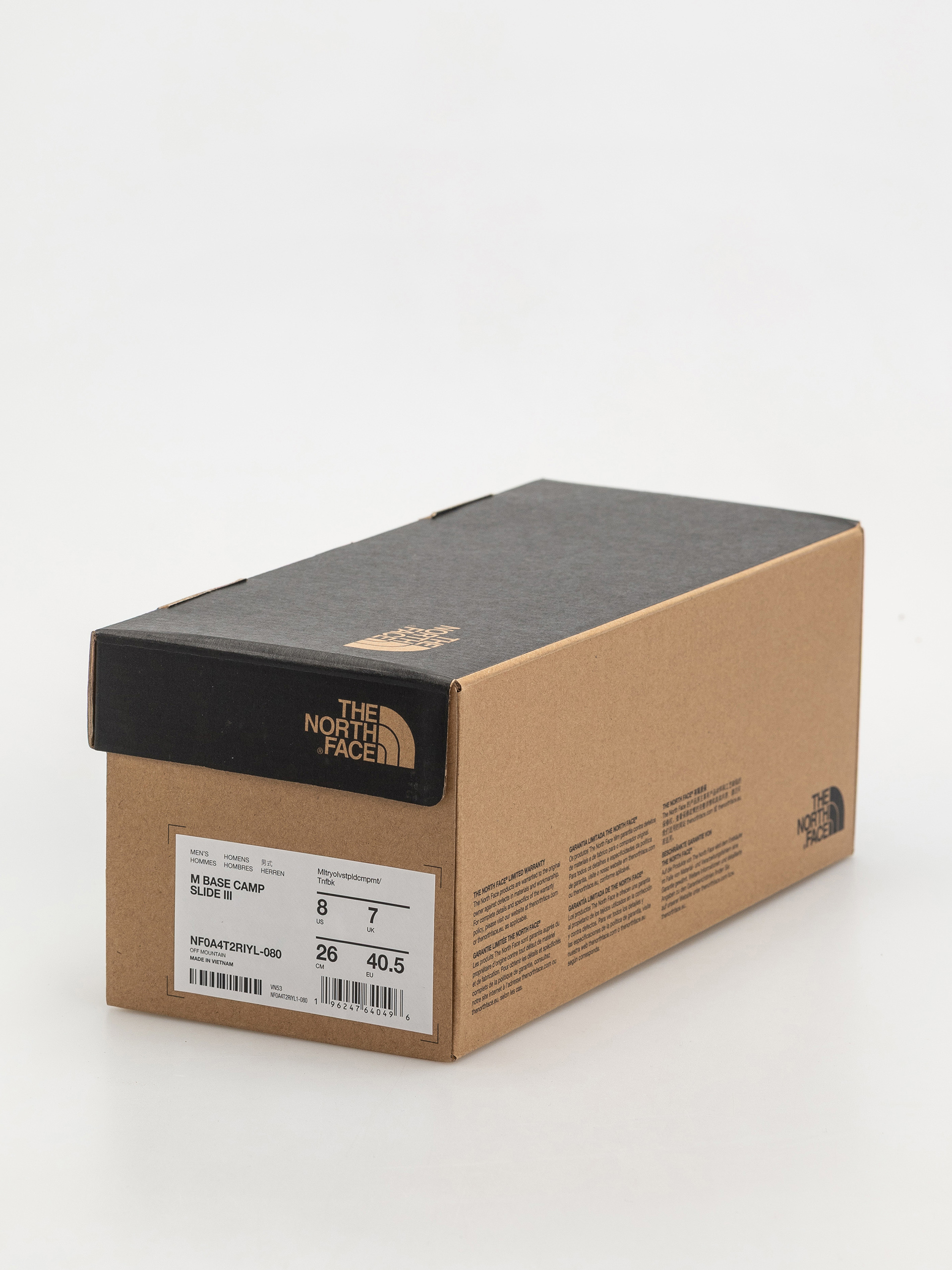 The North Face Base Camp III Flip-flop papucsok (mltryolvstpldcmprnt/tnf black)