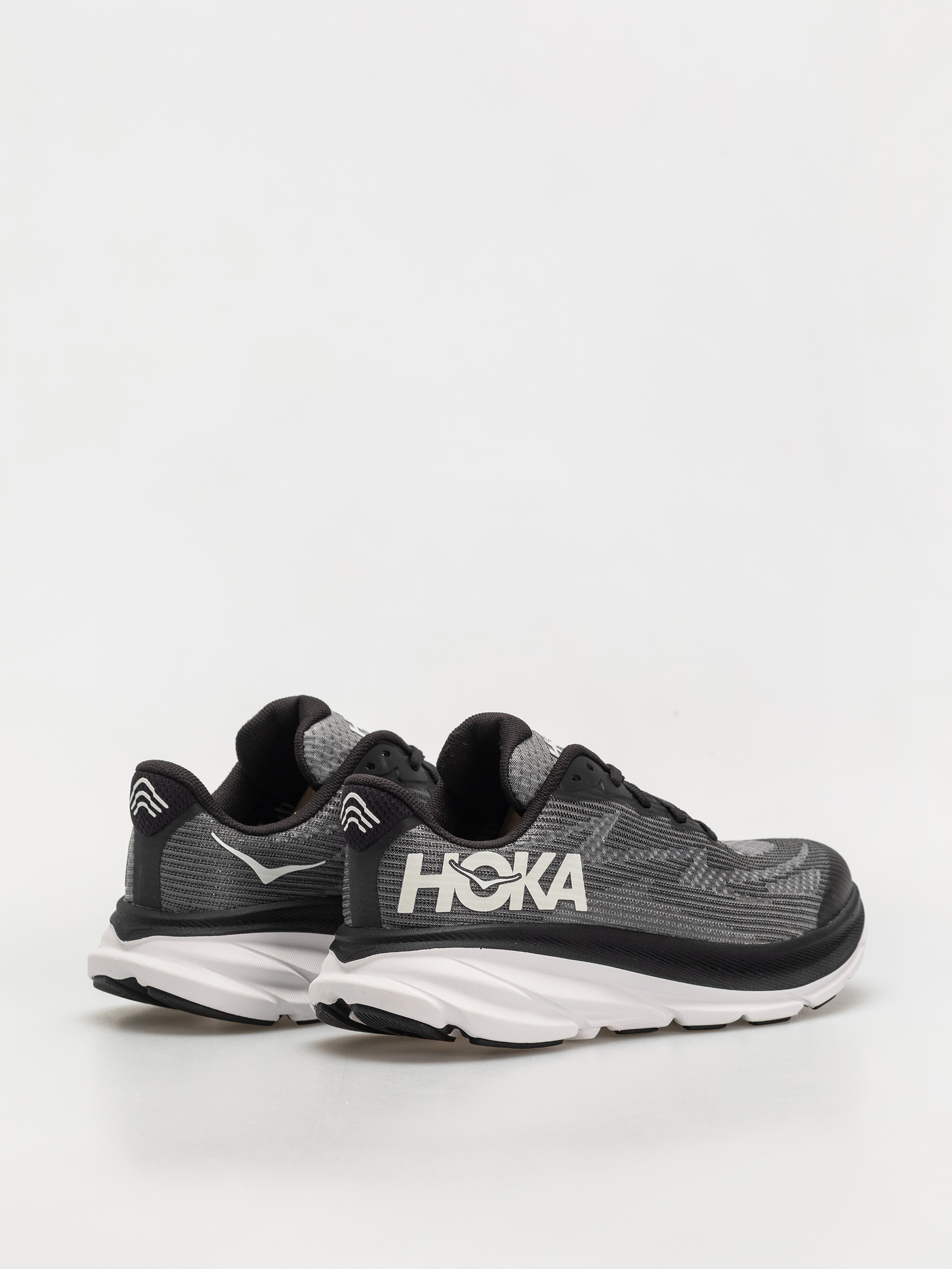 Cipők Hoka Clifton 9 JR (black/white)