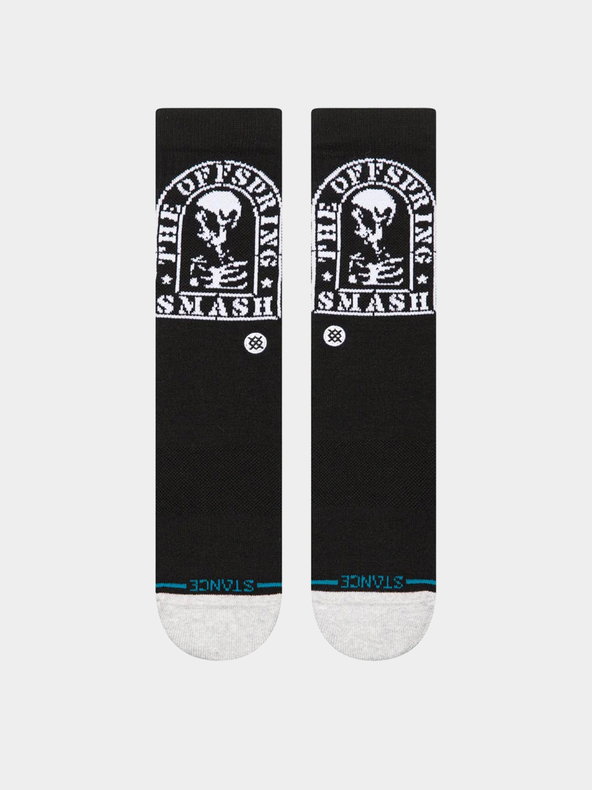 Zokni Stance Smashed Crew (black)