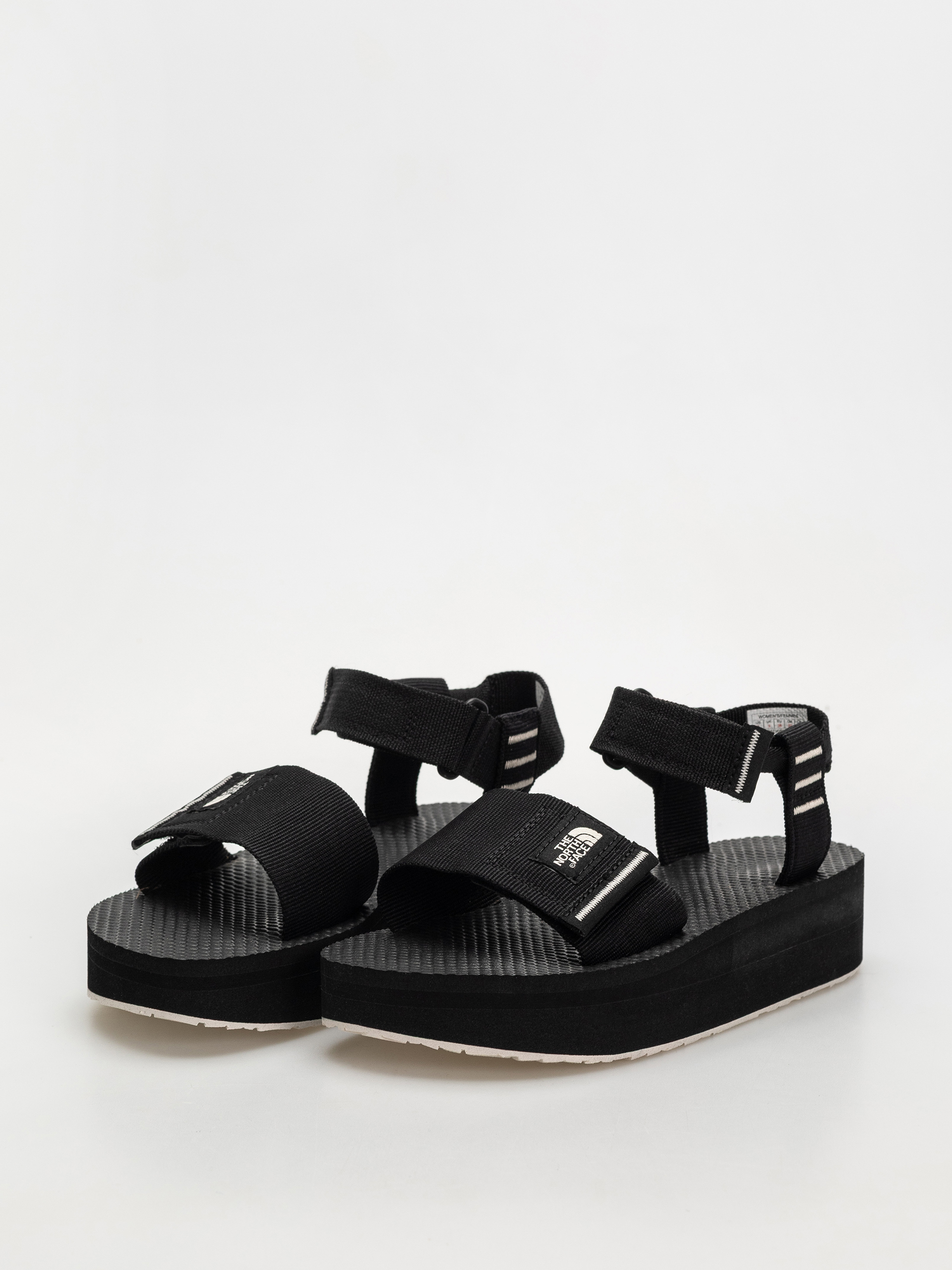 The North Face Skeena Platform Szandálok Wmn (tnf black/white dune)