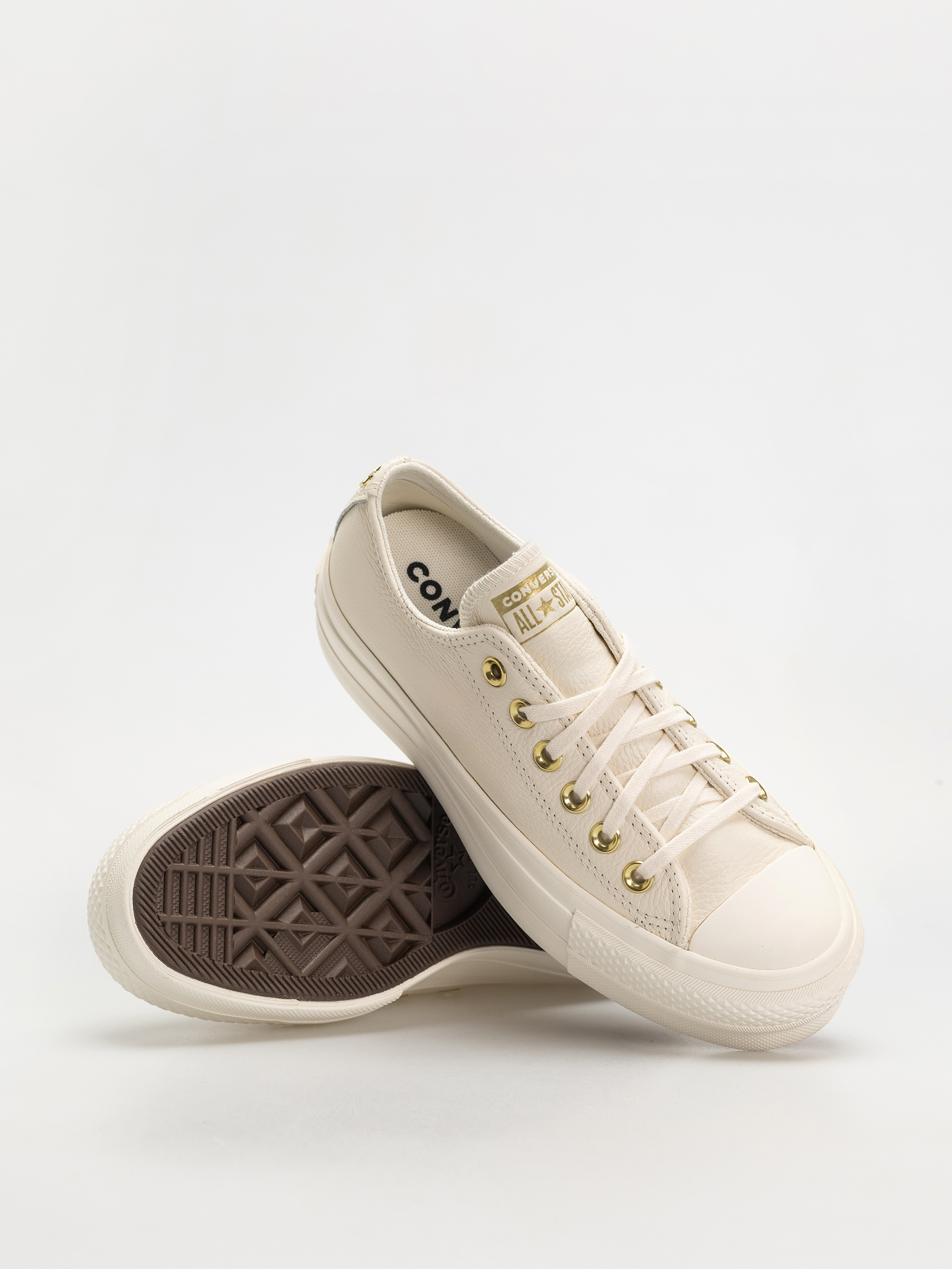 Tornacipők Converse Chuck Taylor All Star Lift Ox Wmn (egret/egret/gold)