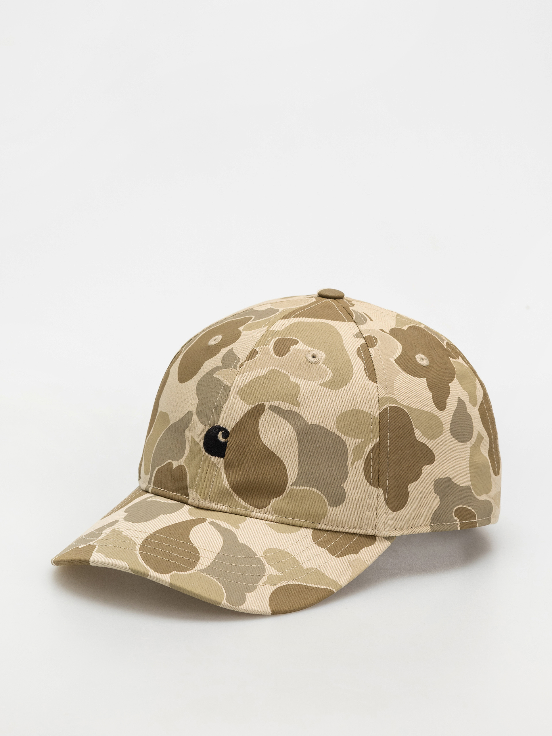 Baseball sapka Carhartt WIP Madison Logo (camo duck/desert/black)