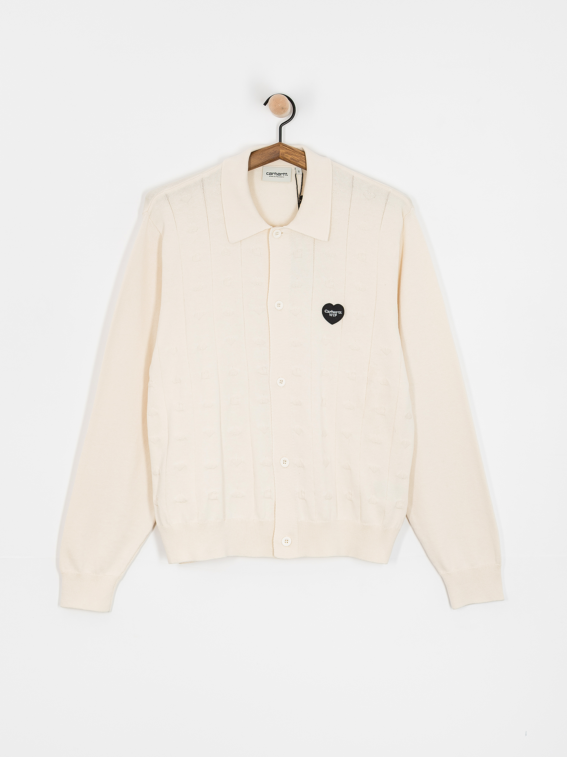 Carhartt WIP Drewe Cardigan Wmn Pulóver (natural)