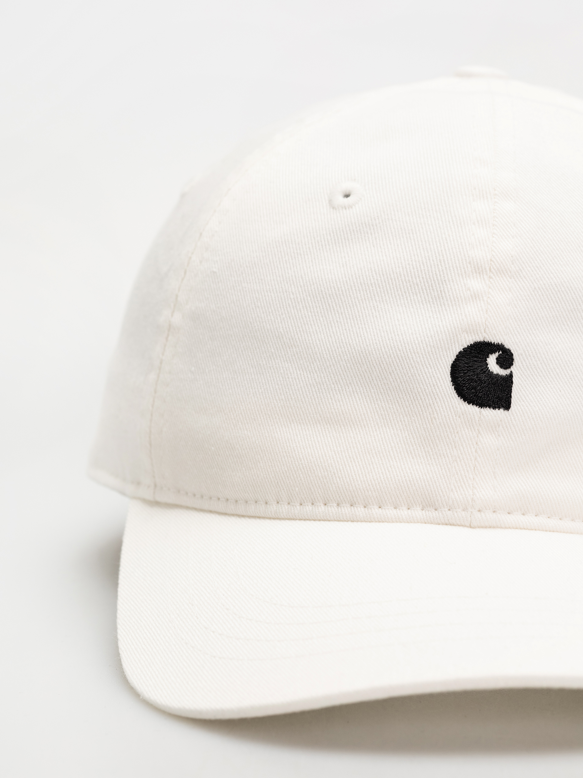 Carhartt WIP Madison Logo Baseball sapka (white/black)