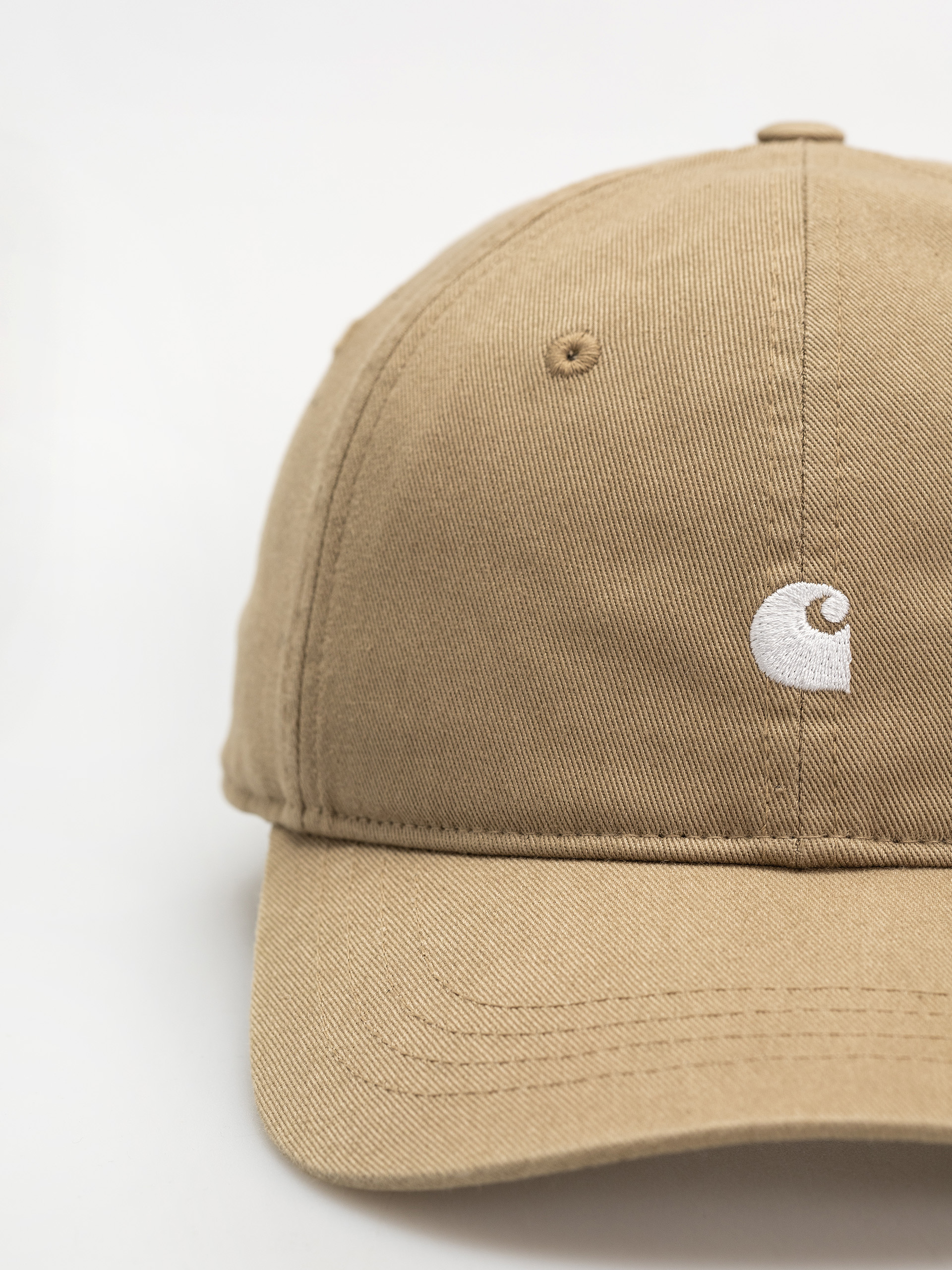 Carhartt WIP Madison Logo Baseball sapka (leather/white)