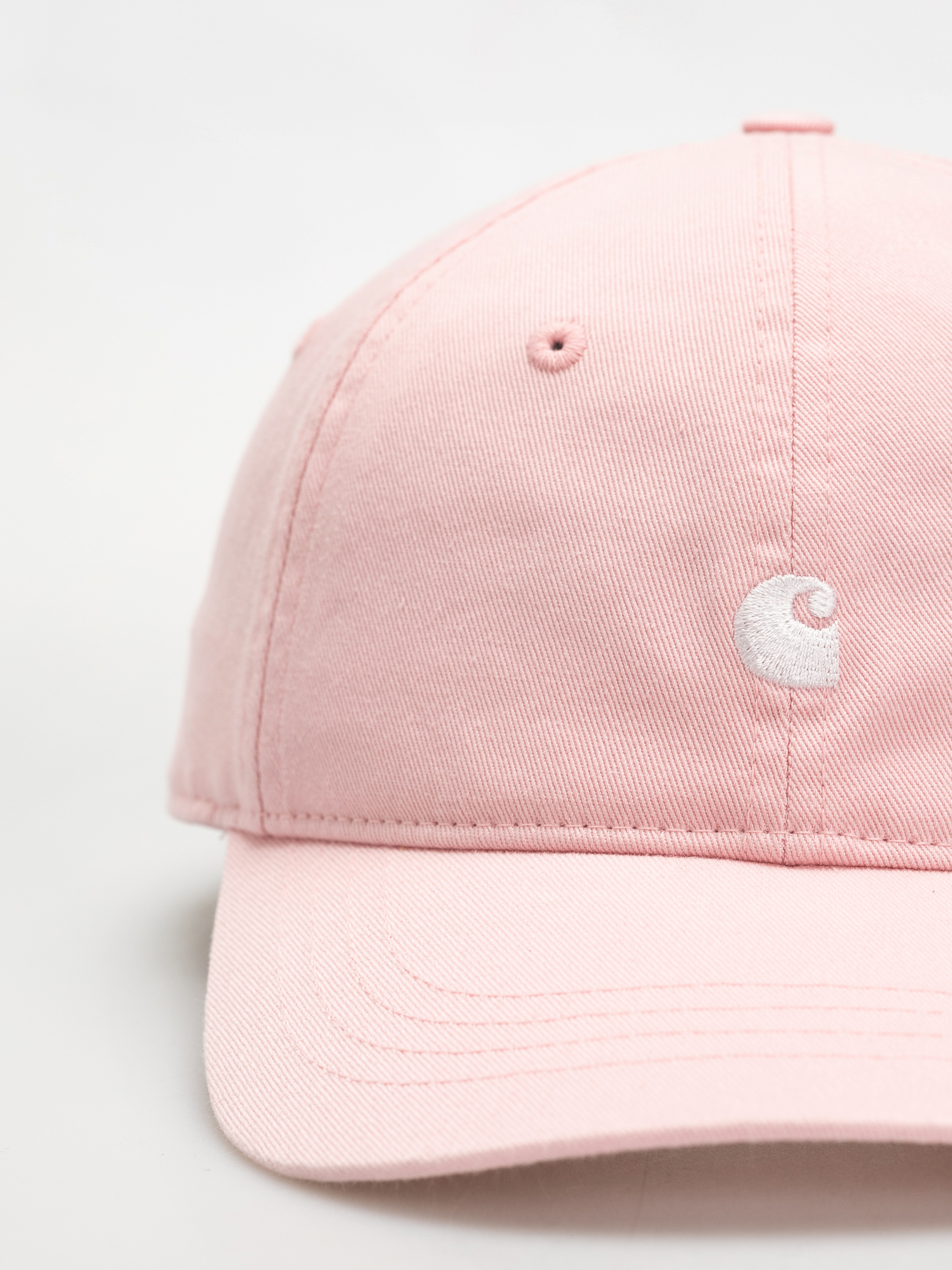 Carhartt WIP Madison Logo Baseball sapka (air pink/white)