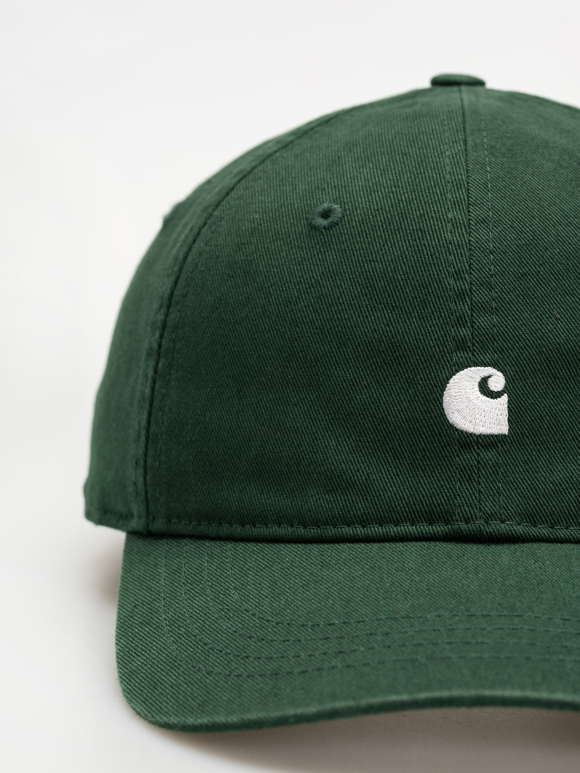 Carhartt WIP Madison Logo Baseball sapka (conifer/white)
