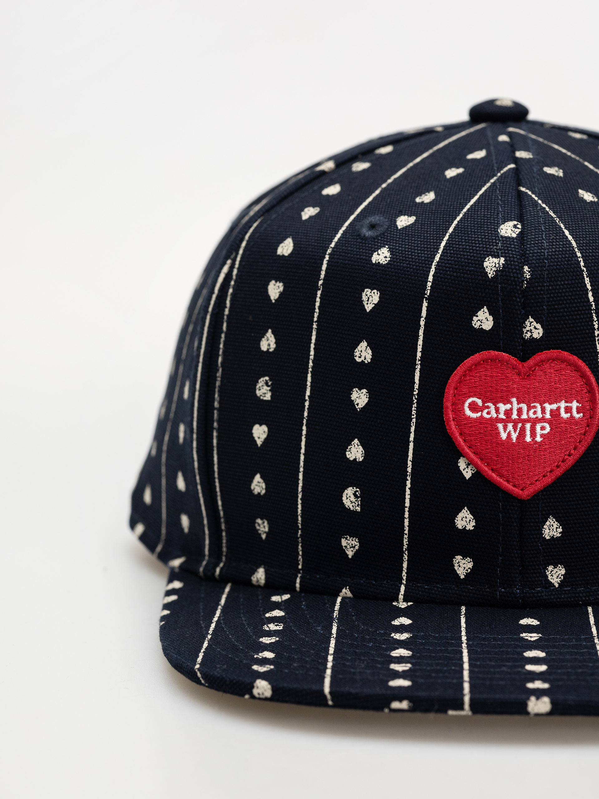 Carhartt WIP Drewe Baseball sapka (heart c pinstripe/ink/natural/dark navy)